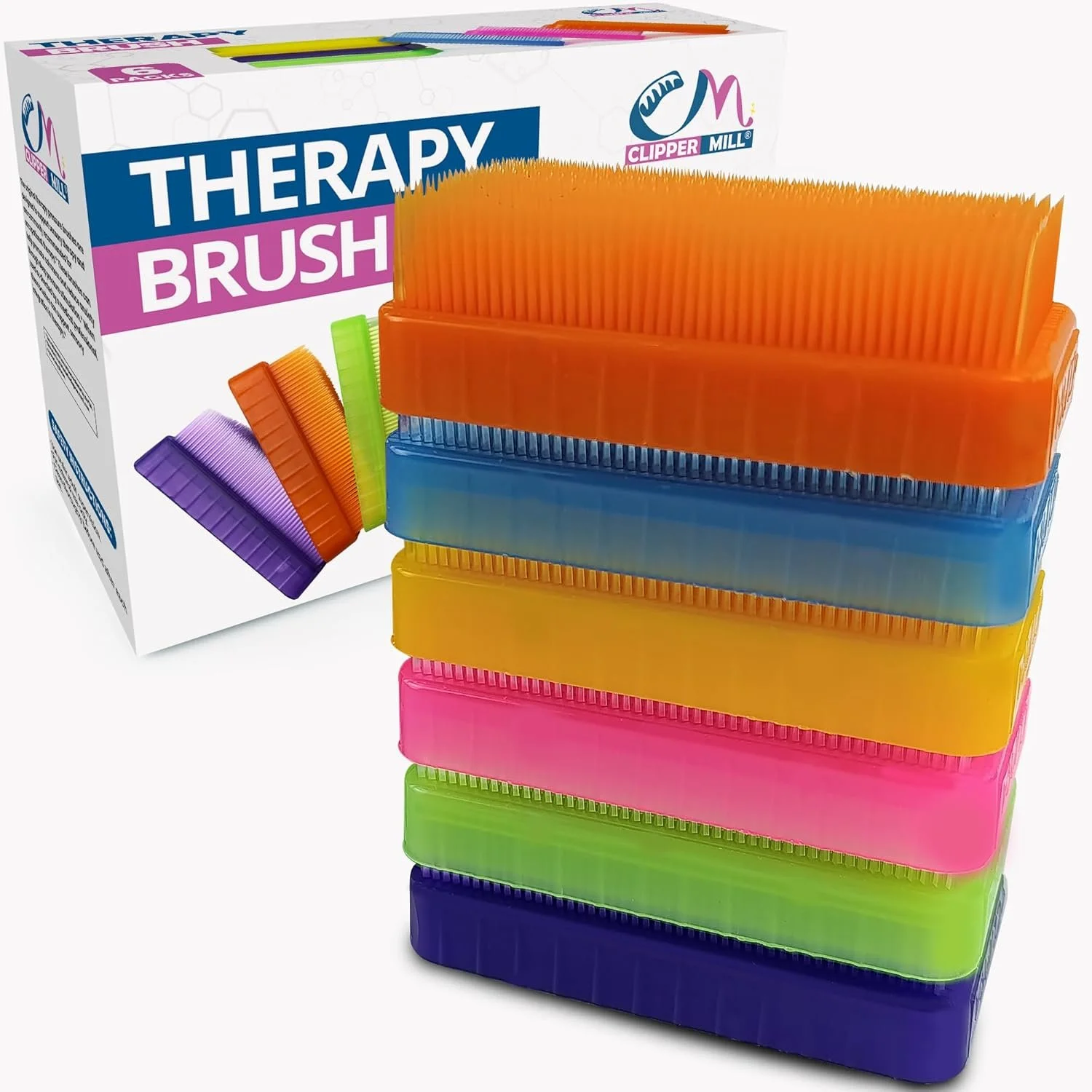 Therapressure Sensory Brush - https://amzn.to/4aezlKc -

This sensory brush is designed to provide deep-pressure input that may help support regulation and reduce sensory defensiveness when used as directed by a therapist.

Compact and easy to carry,