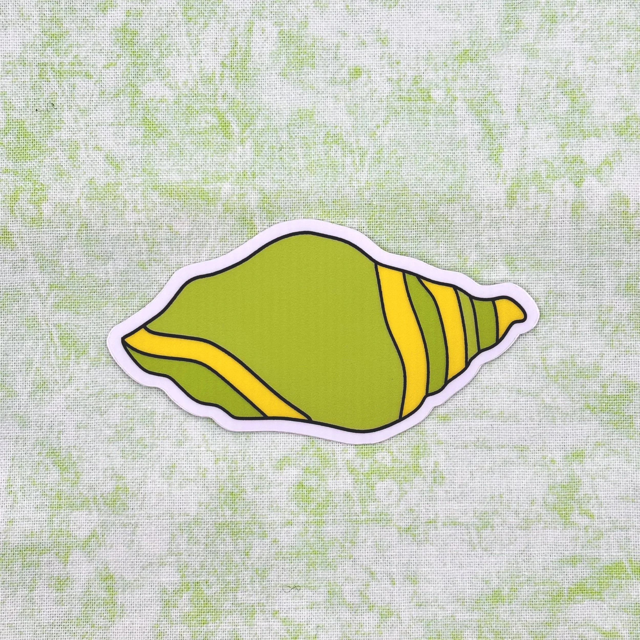 Green Shell Sticker