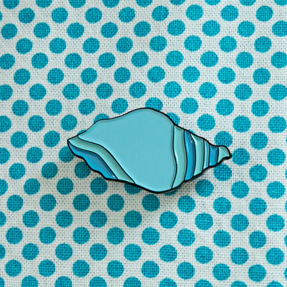 Blue Shell Pin