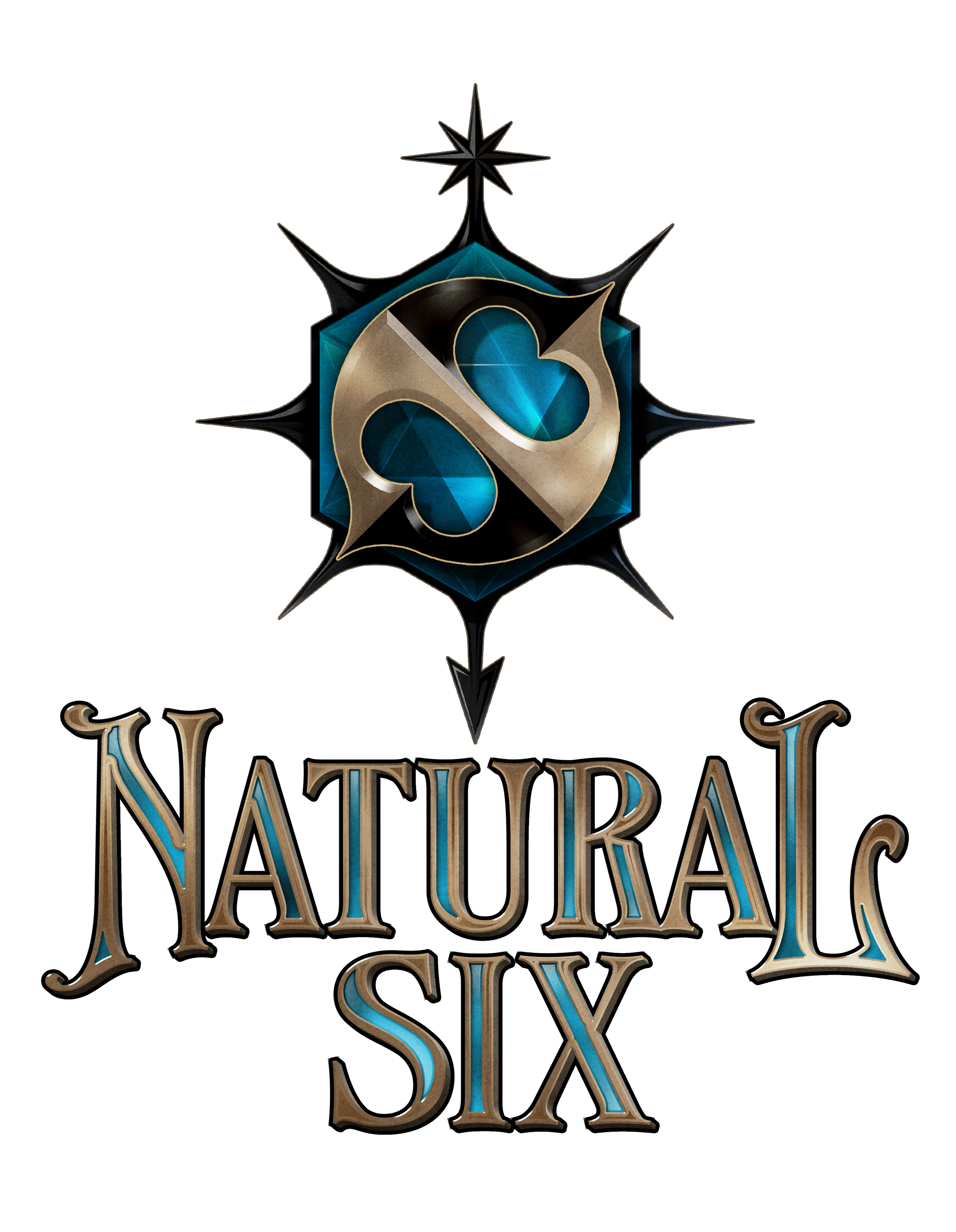 Natural Six Logo Map Dungeons & Dragons Eve's Worldbuilding