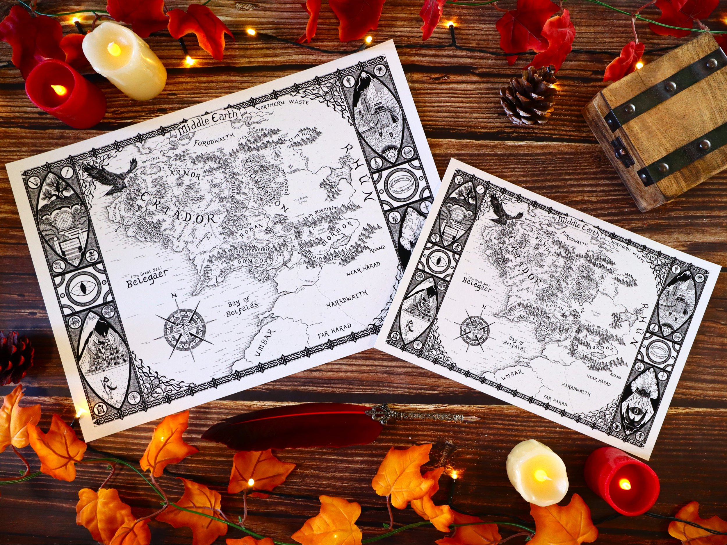 4-3 LOTR Map A3 - A4 No Frame .JPG