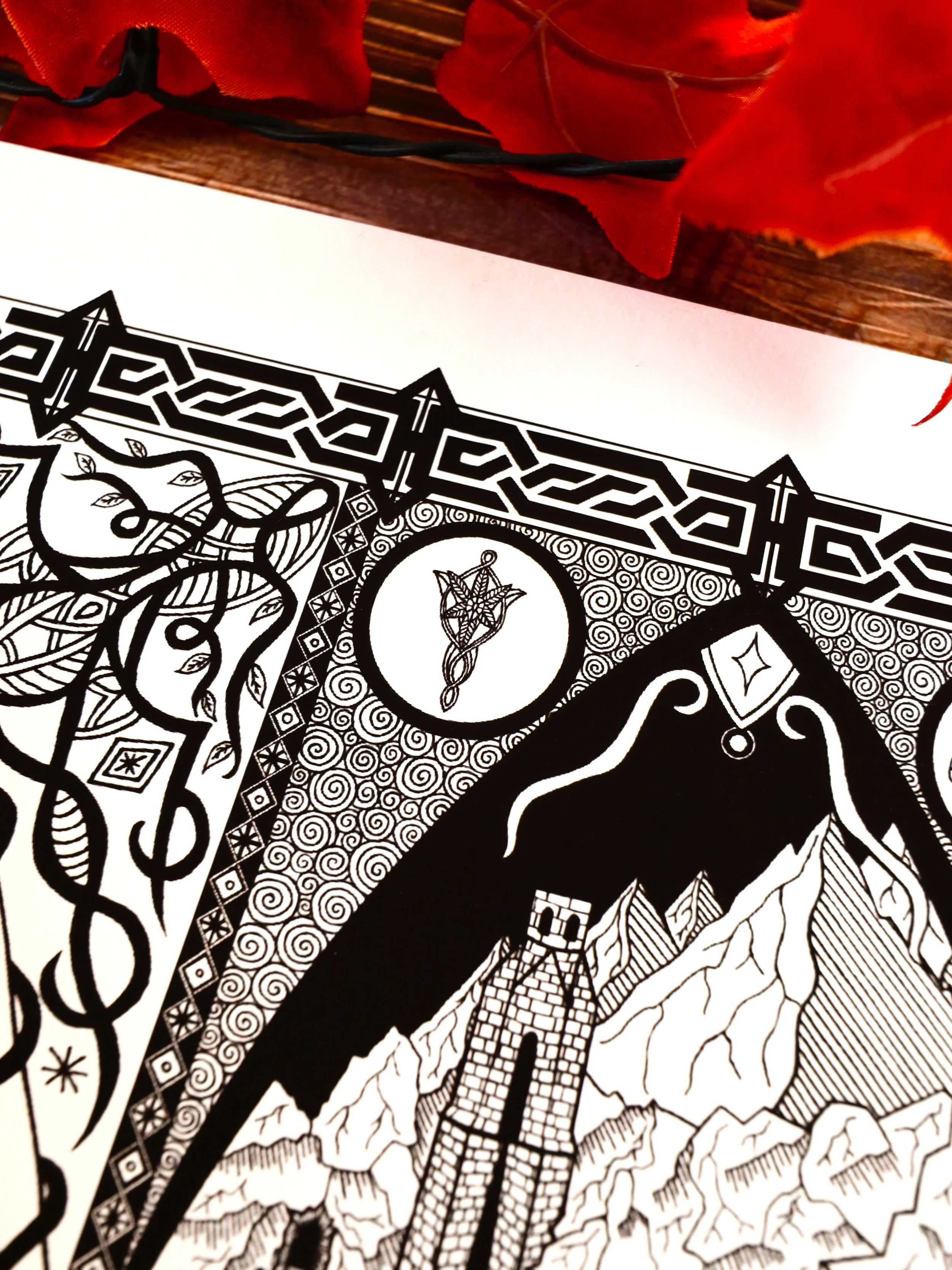 LOTR Map - Symbols 11 Evenstar.JPG