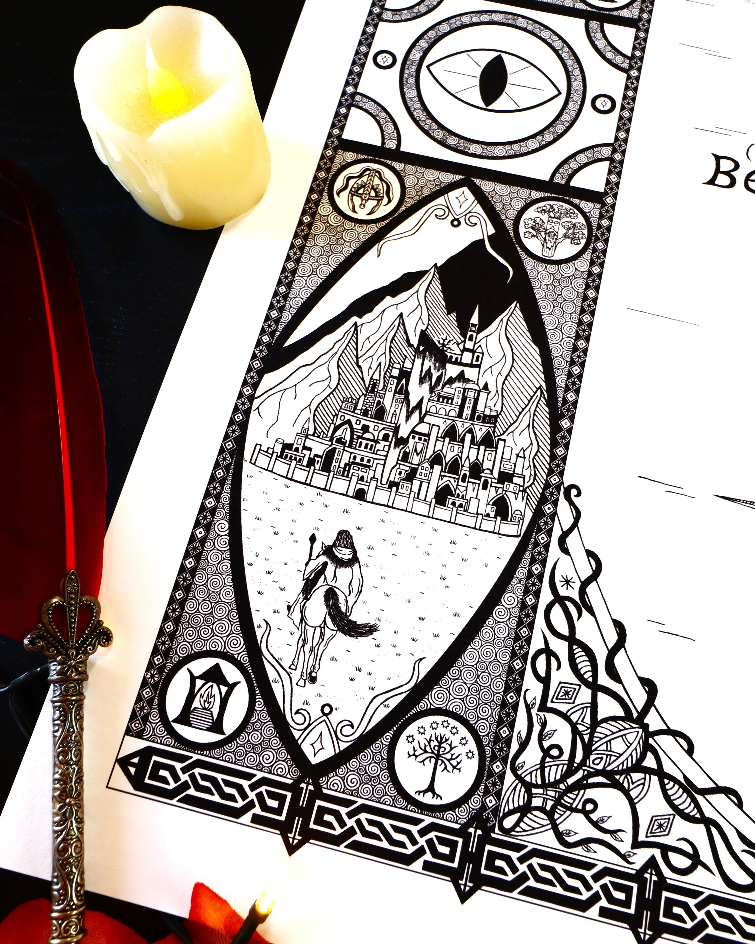 Gandalf and Shadowfax.JPG