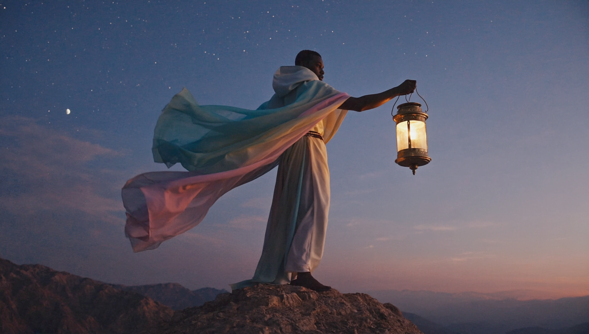 The Hermit is the archetype of introspection, wisdom, and retreat. Traditionally, they are depicted as an elder holding a lantern, standing alone on a mountain peak. The card speaks to solitude not as isolation, but as sacred pause — a reminder that