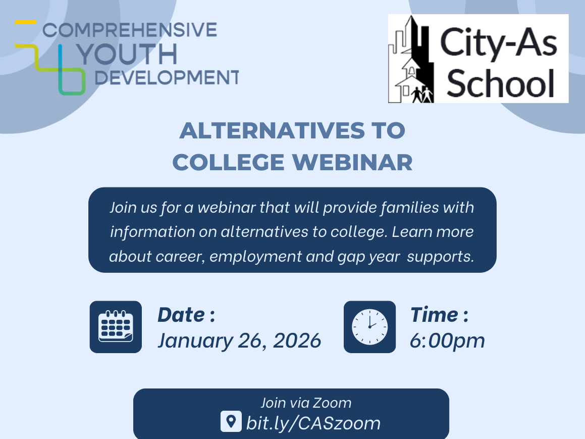 ALTERNATIVES TO COLLEGE WEBINAR
