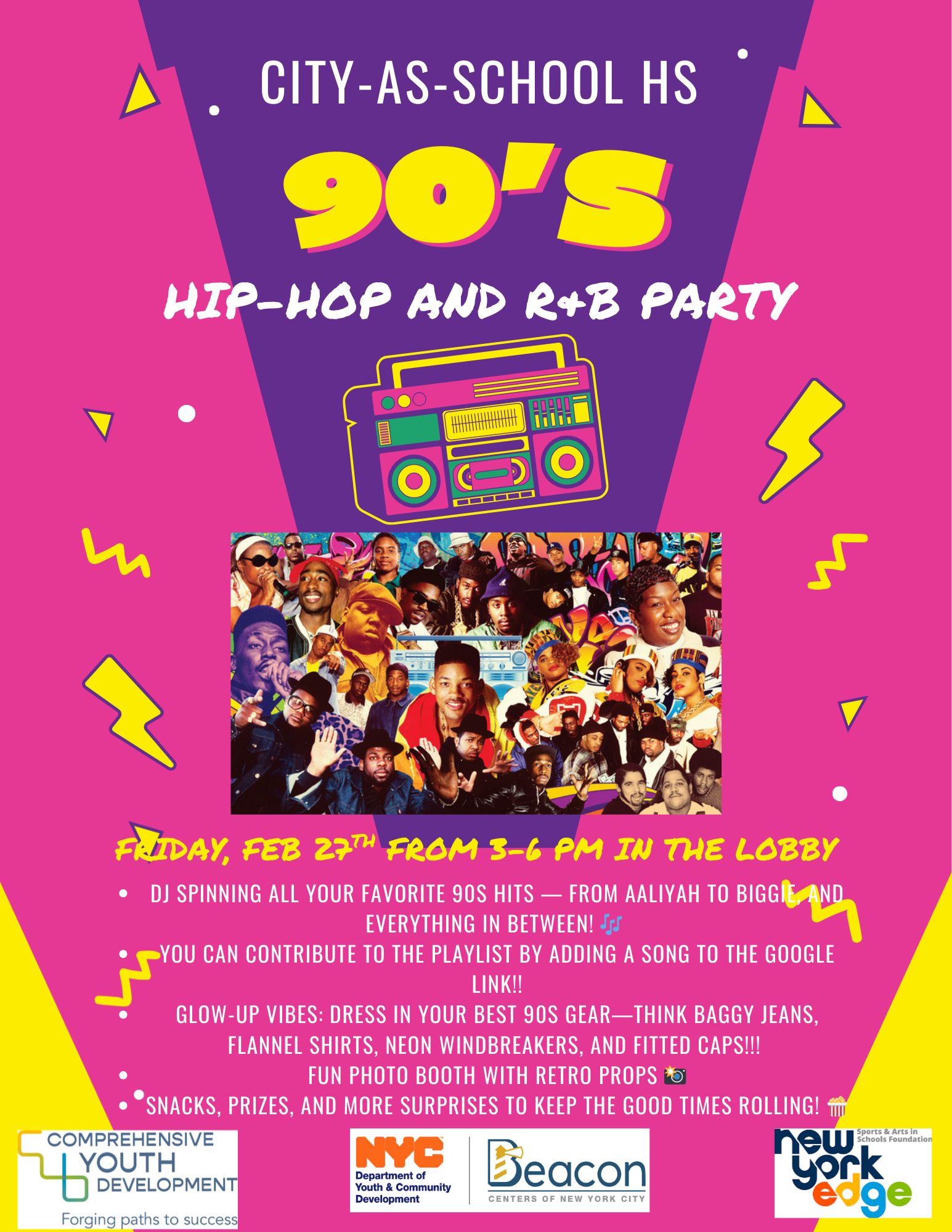 90s Hip-hop Dance Party