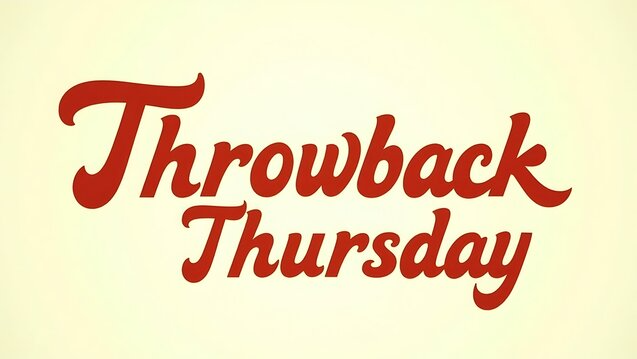 Throwback Thursday