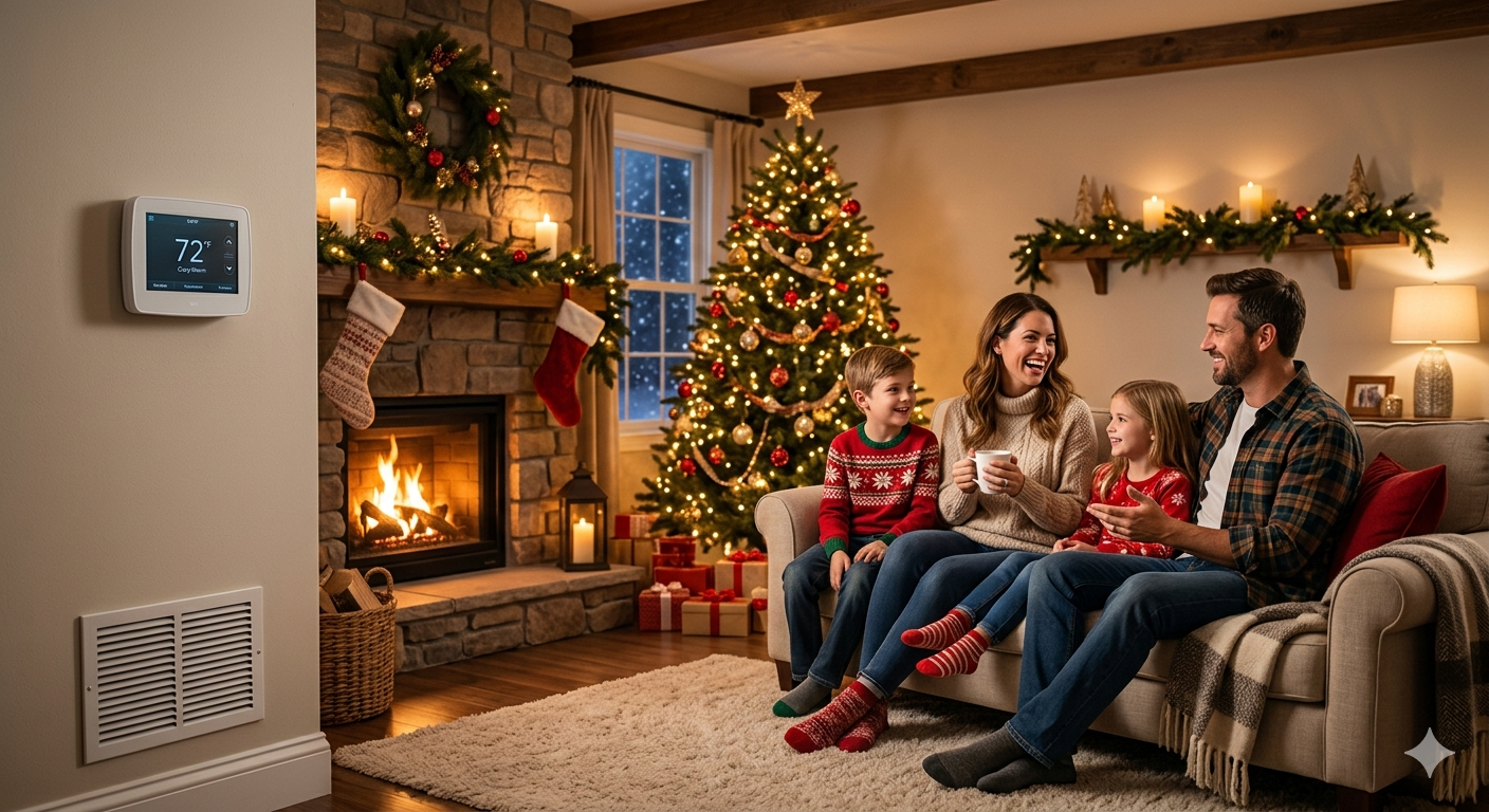 Top HVAC Tips to Keep your holidays cozy and safe! 