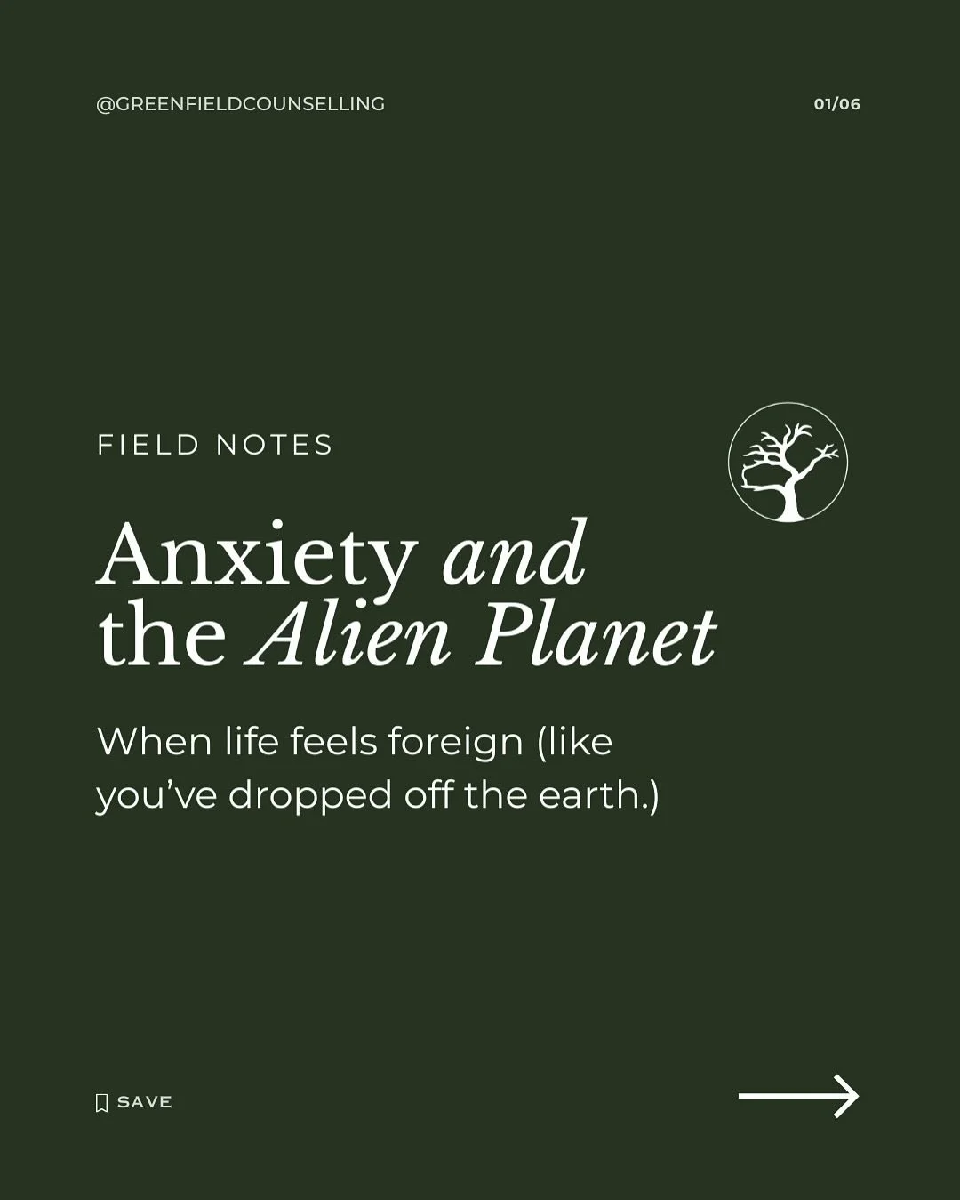 Sometimes anxiety feels less like fear and more like disorientation, like you&rsquo;ve dropped off the earth and can&rsquo;t find your way back.

It&rsquo;s not just overthinking or stress. It&rsquo;s a signal, a pull to look closer, to find meaning 