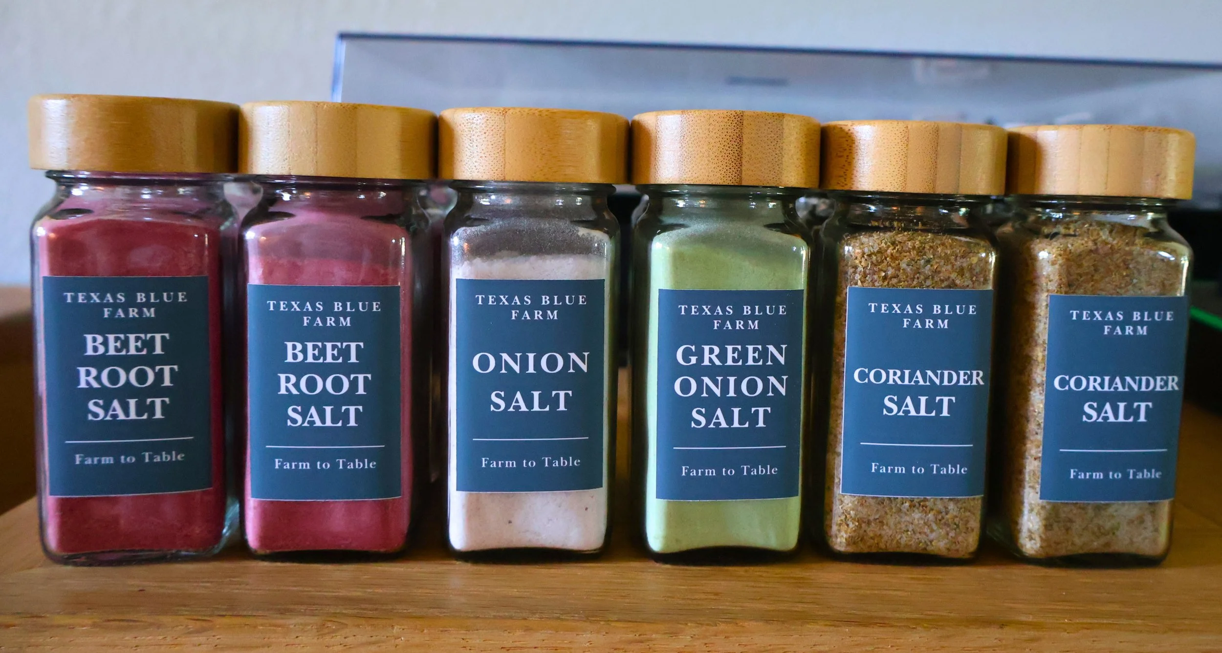 Texas Blue Farm spices
