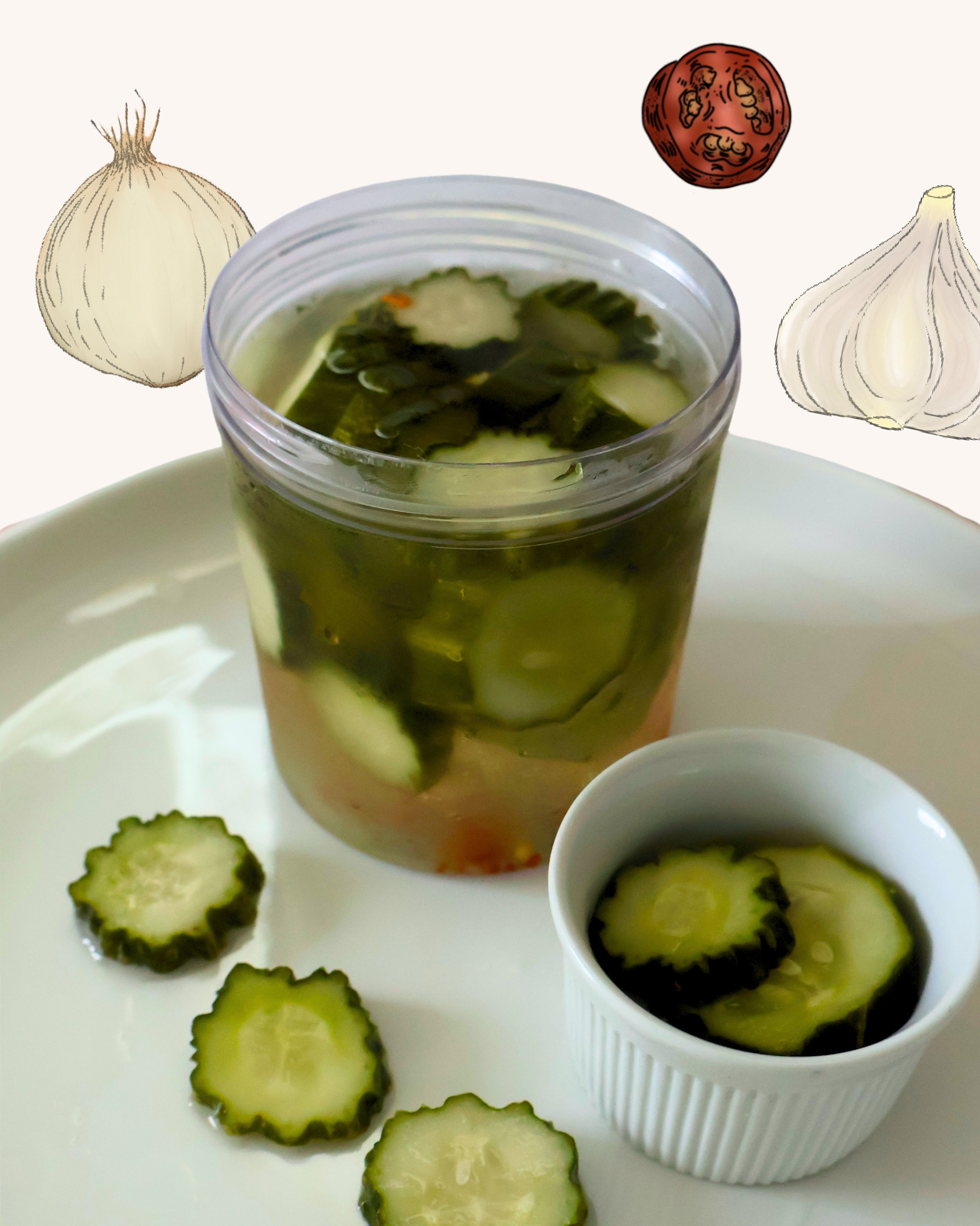Organic Chili Garlic Pickles