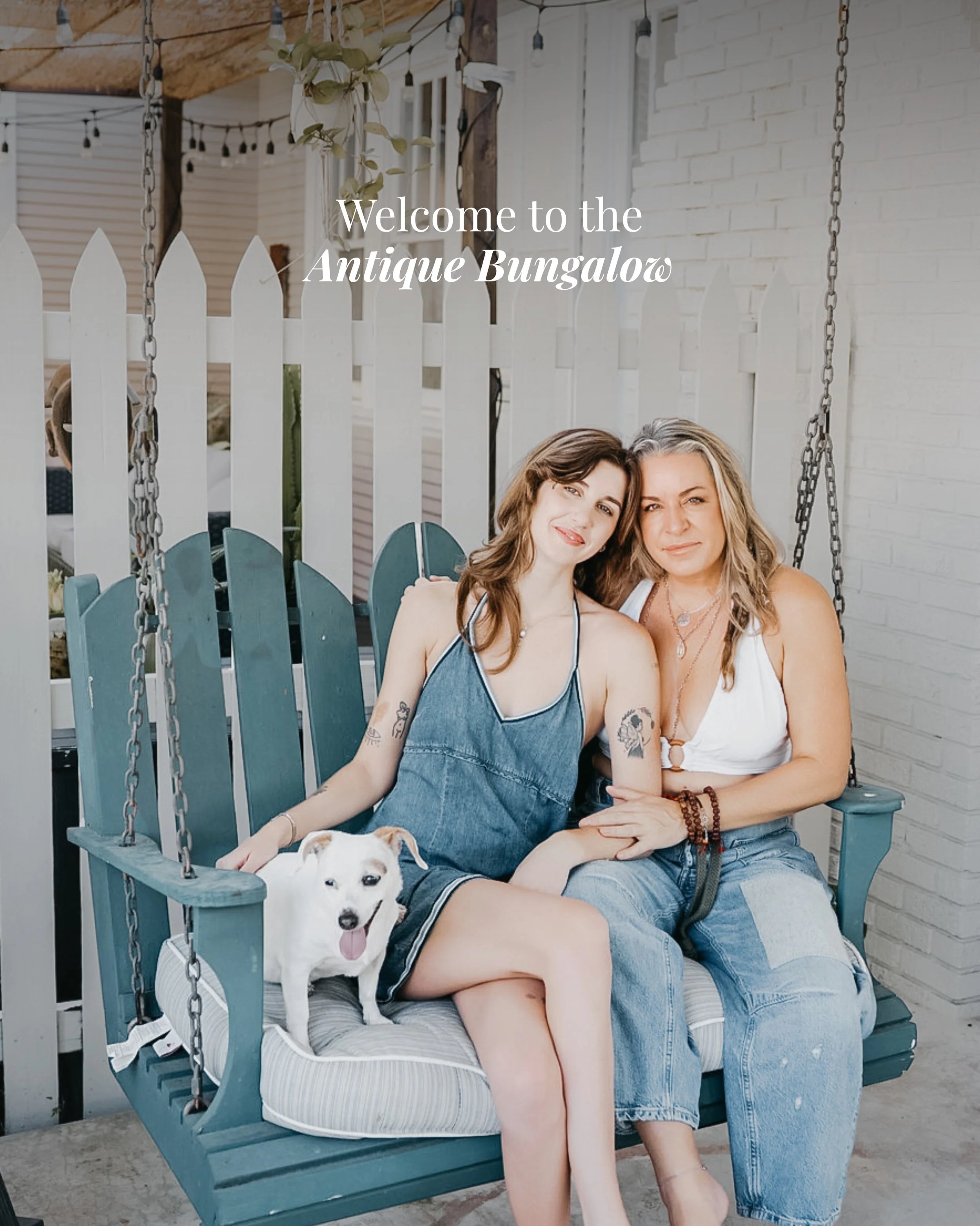 A few years ago, my daughter and I were starting over. Today, this little bungalow is one of my favorite reminders of what&rsquo;s possible when you keep going.&nbsp;

The Antique Bungalow is available for retreats, workshops, photo shoots, creative 