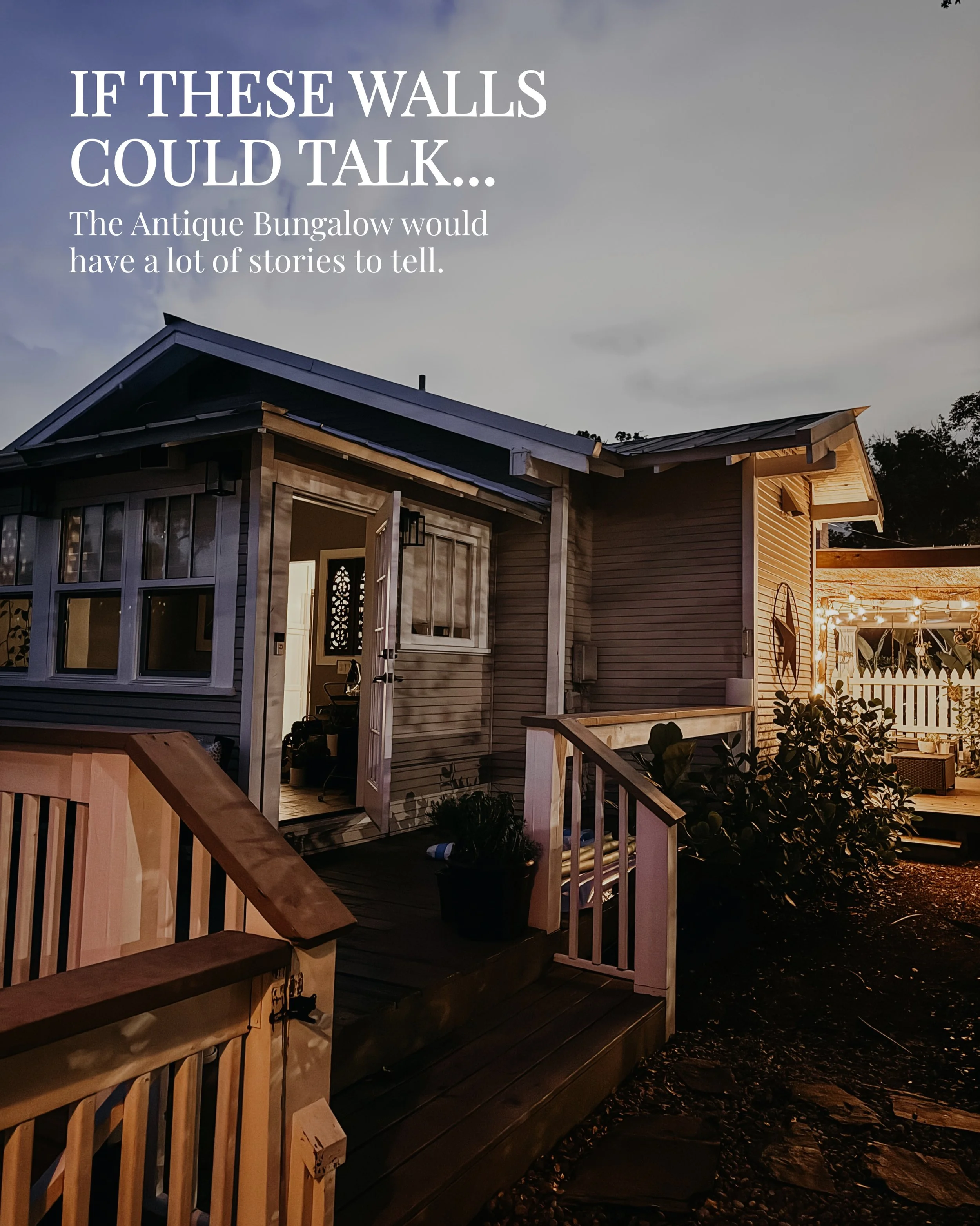 The Antique Bungalow has always been about more than the space itself.

It&rsquo;s about what happens here.
The dinners that turn into hours of conversation. The people who arrive as guests and quickly make themselves at home. The ideas that begin ar