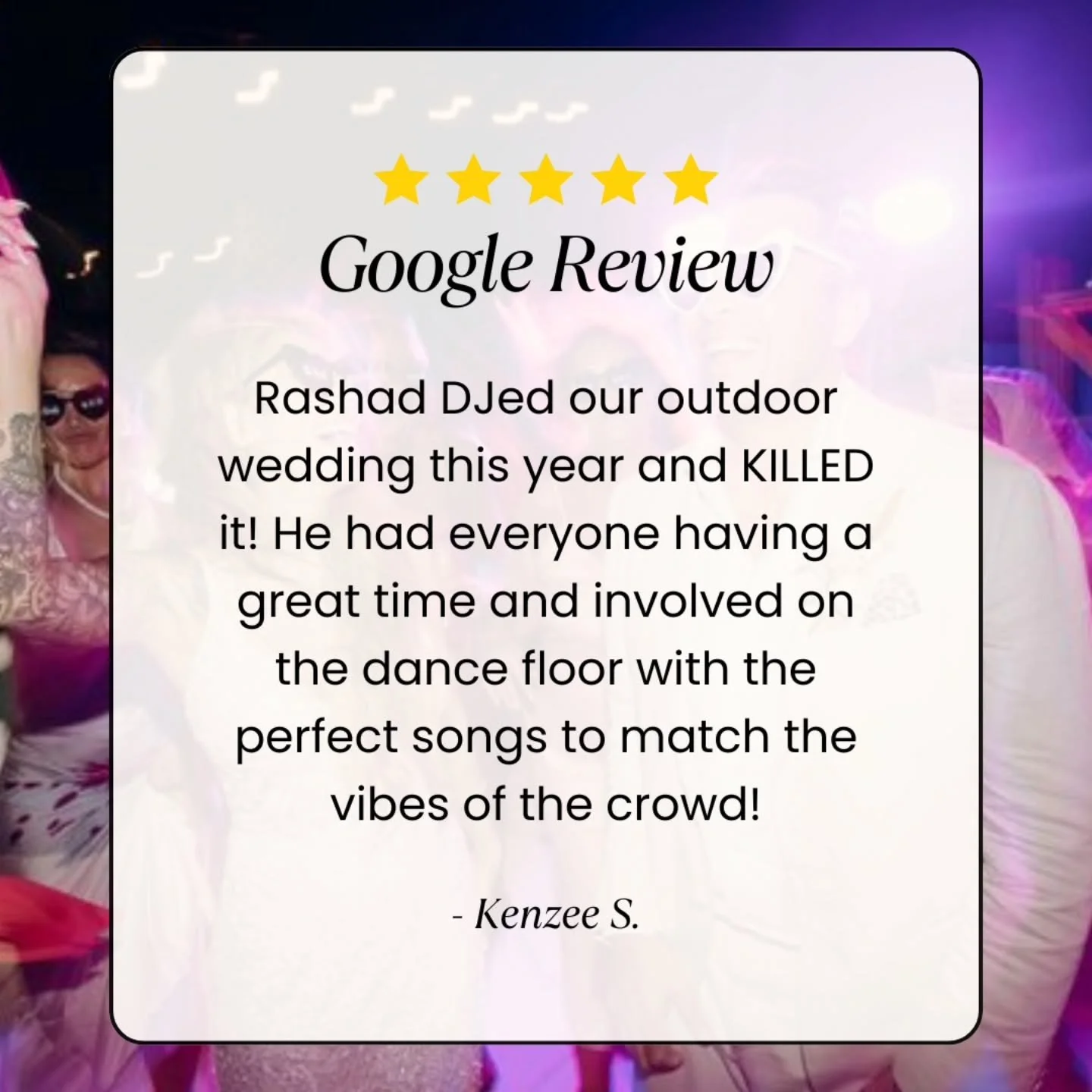 Lets goooooooo ANOTHER ONE (Khalid voice) ⭐️⭐️⭐️⭐️⭐️
.
.
.
.
.
#missouriwedding #5starreview #highwatermarkdjs #djrashad #springfield #haseltineestate