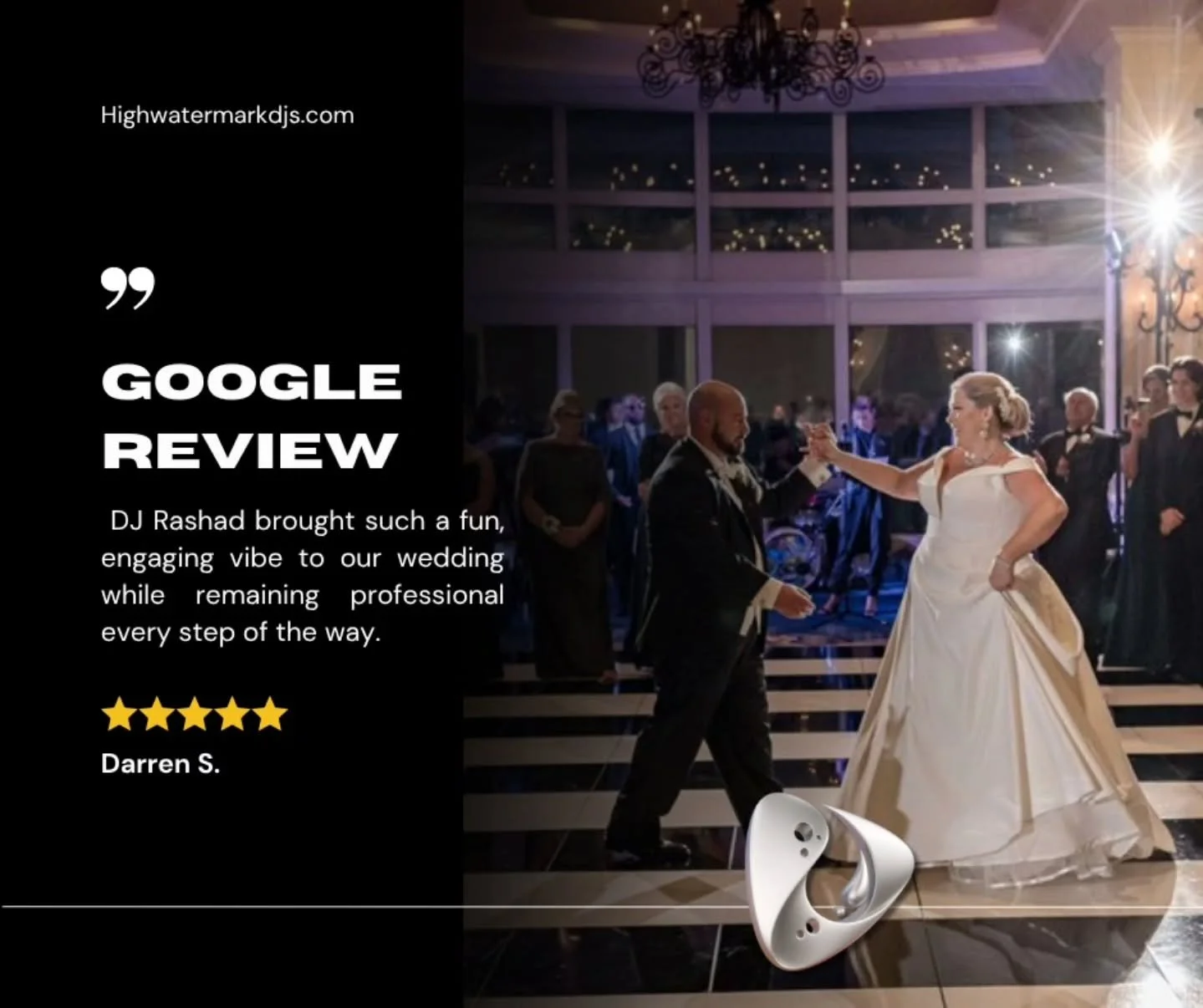 It means the world when couples take the time to share their experience. We pour our hearts into every event, and hearing feedback like this keeps us motivated to keep raising the bar. 🙌