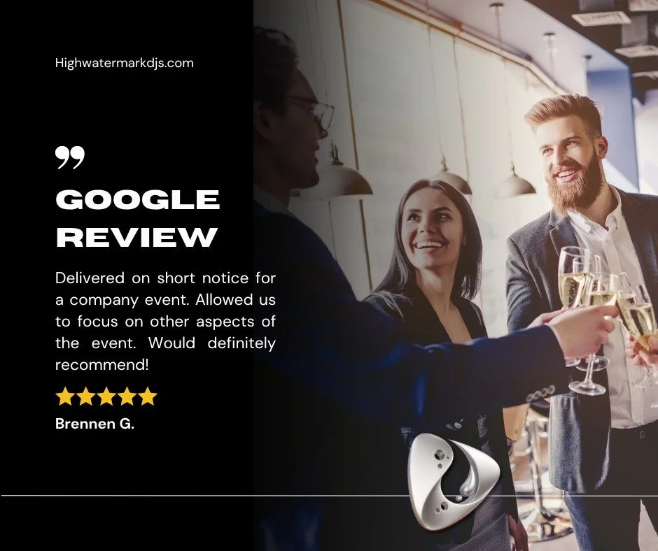 It&rsquo;s time to lock in your DJ for company parties! We keep the dance floor packed and the timeline tight. Find out why we&rsquo;re the most trusted corporate DJ across the three-state area&mdash;DM &ldquo;PARTY&rdquo; for date + package info.

#