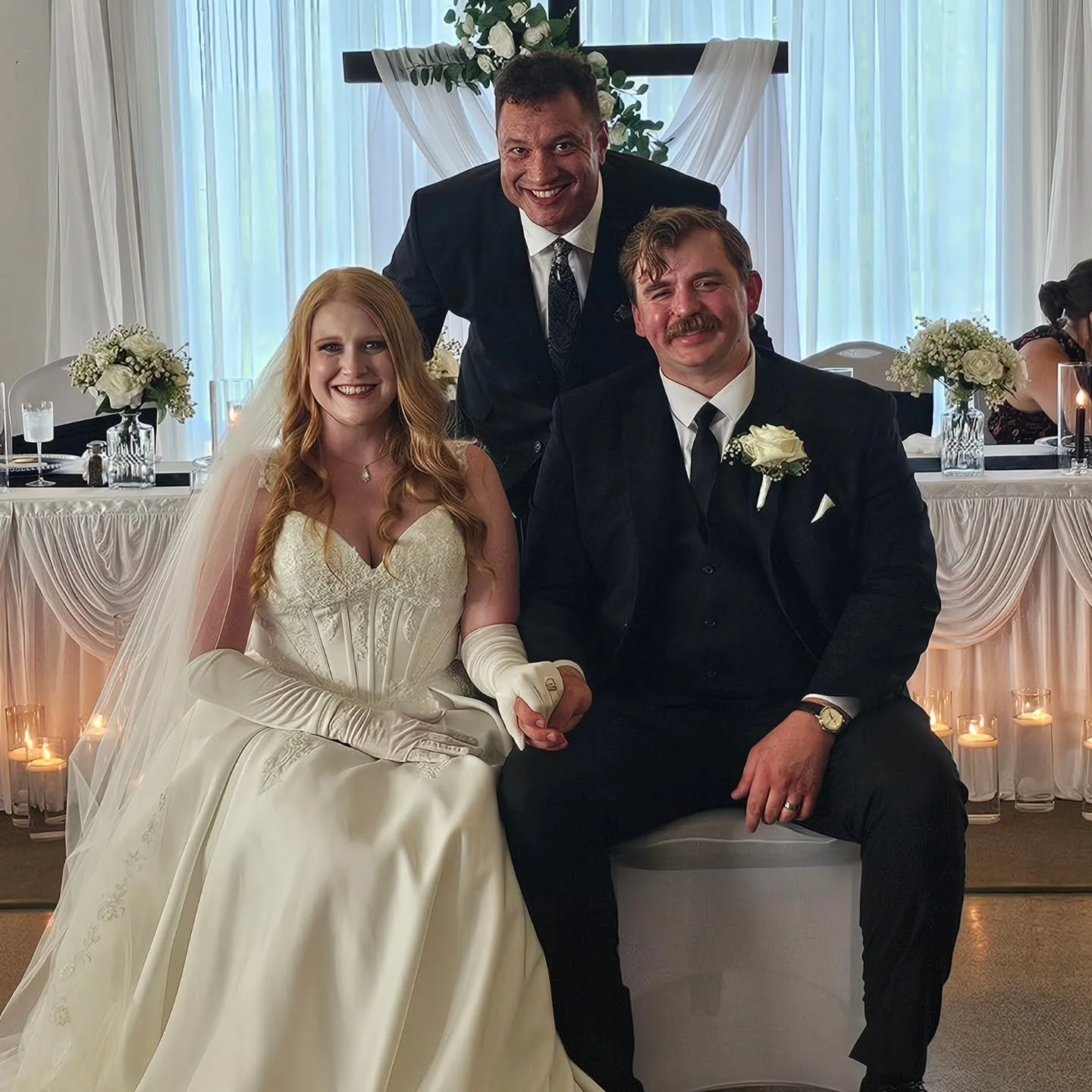 I had the privilege of DJing Clara &amp; Brett's beautiful wedding last night 💃🕺💎🙏