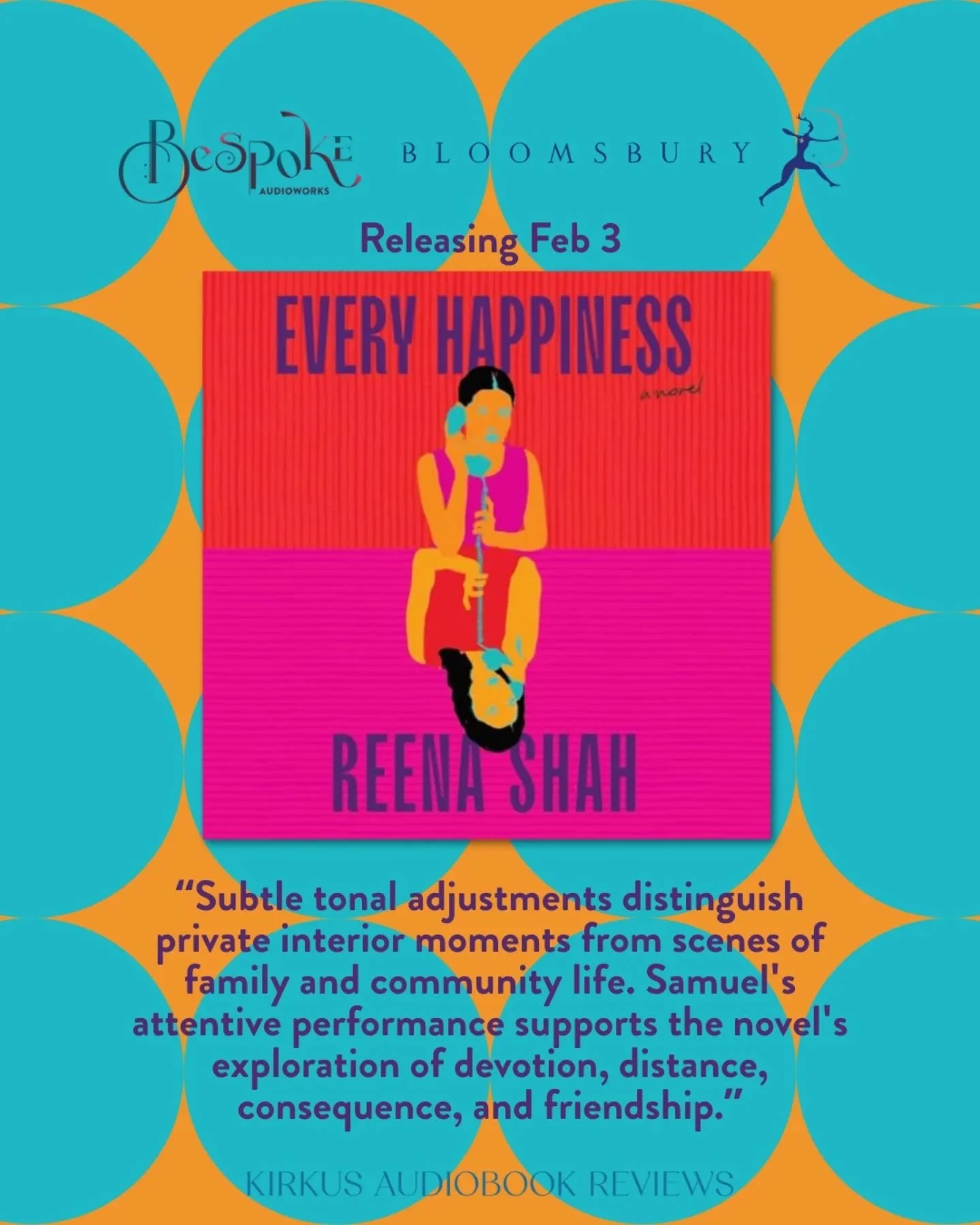 &ldquo;Subtle tonal adjustments distinguish private interior moments from scenes of family and community life. Samuel's attentive performance supports the novel's exploration of devotion, distance, consequence, and friendship.&rdquo;

Did you hear th