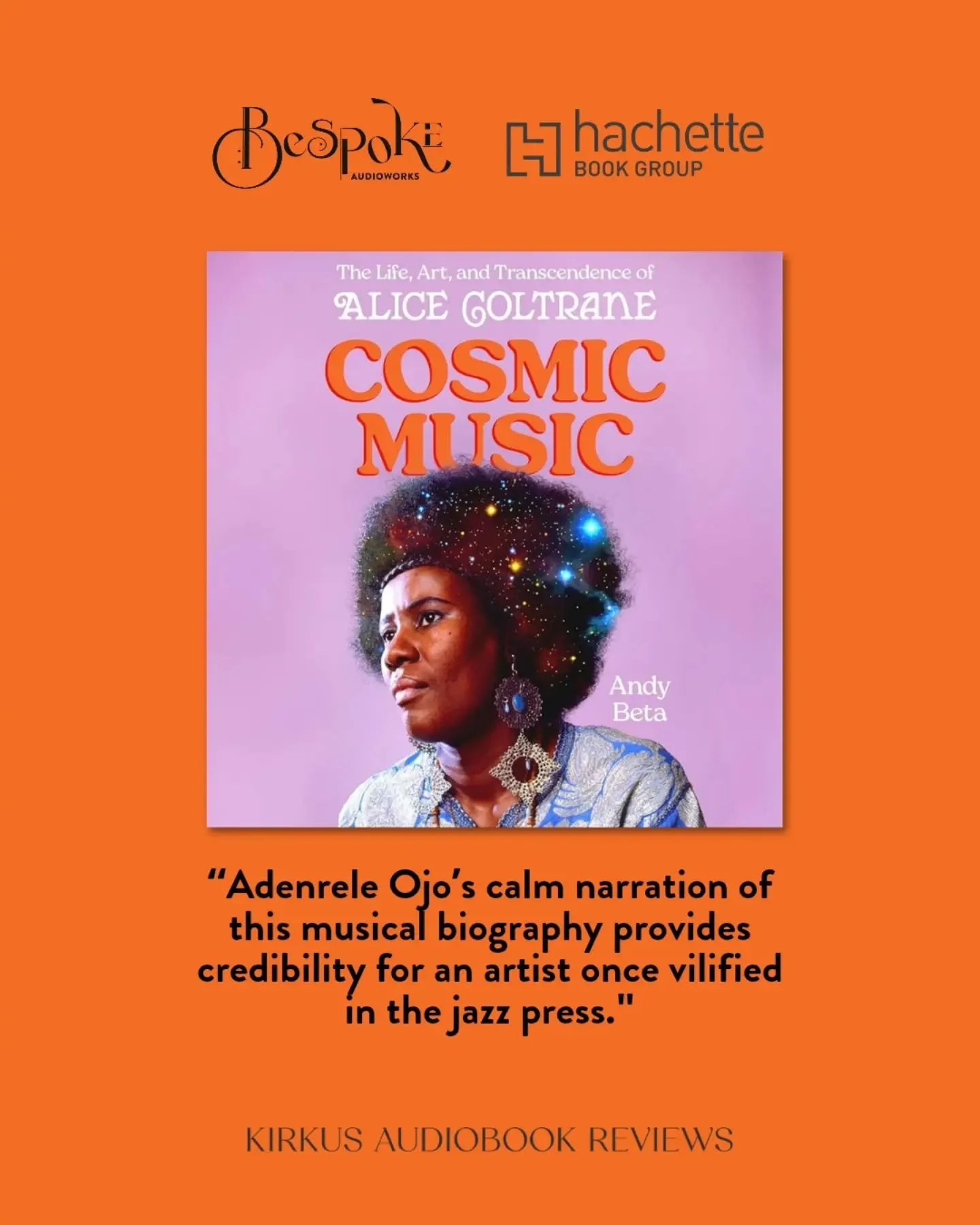 Cosmic Music, based on extensive research and scores of new interviews by music journalist Andy Beta, is the definitive account of a visionary whose influence is only just beginning to be appreciated in full.

Cosmic Music by Andy Beta
Narration by @