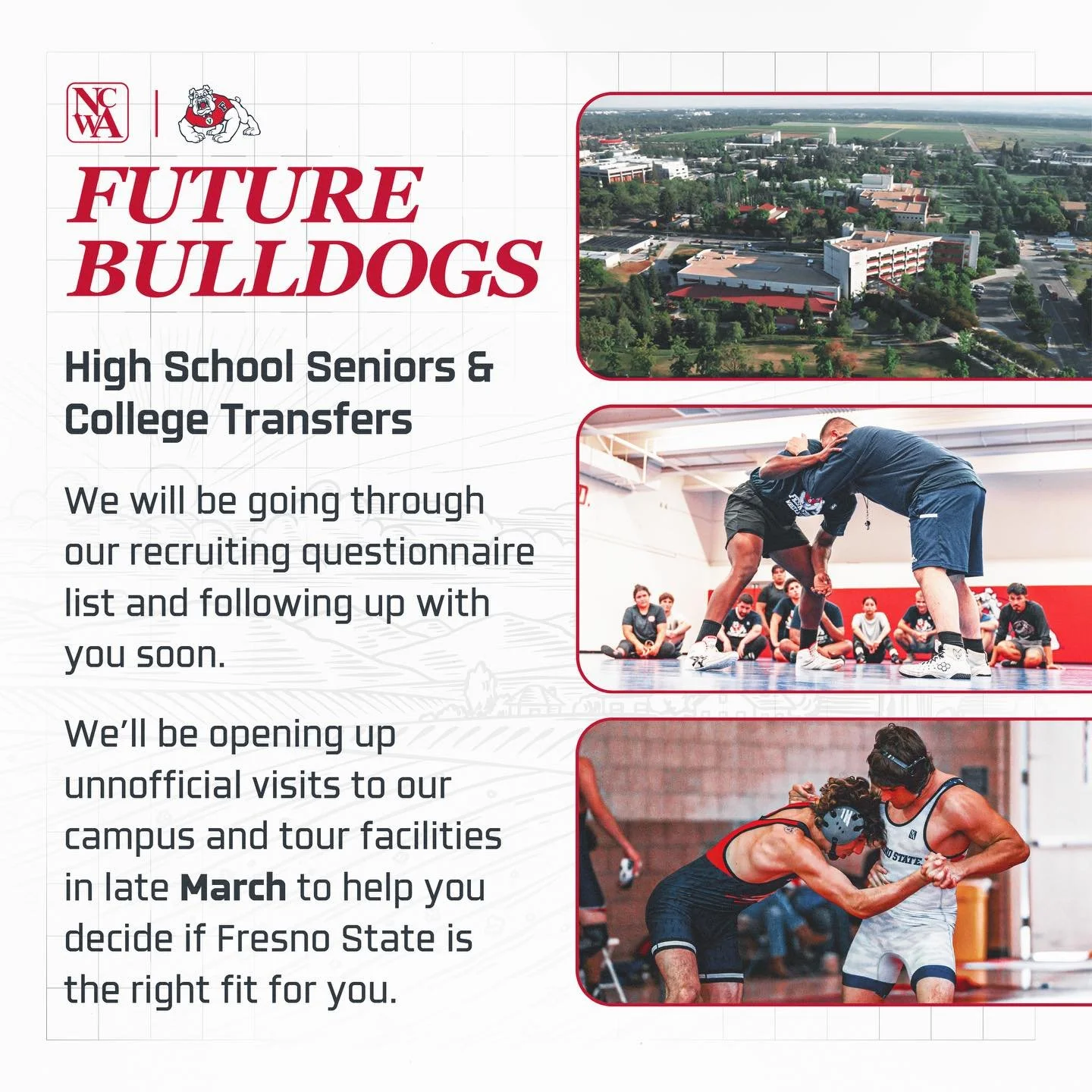 🚨Attention Future Bulldogs🚨

We will be reaching out to those who filled out our recruiting questionnaire (link in our bio) soon! Seniors and Transfers, if you want to learn more about our program and tour our campus and facilities, we will be send