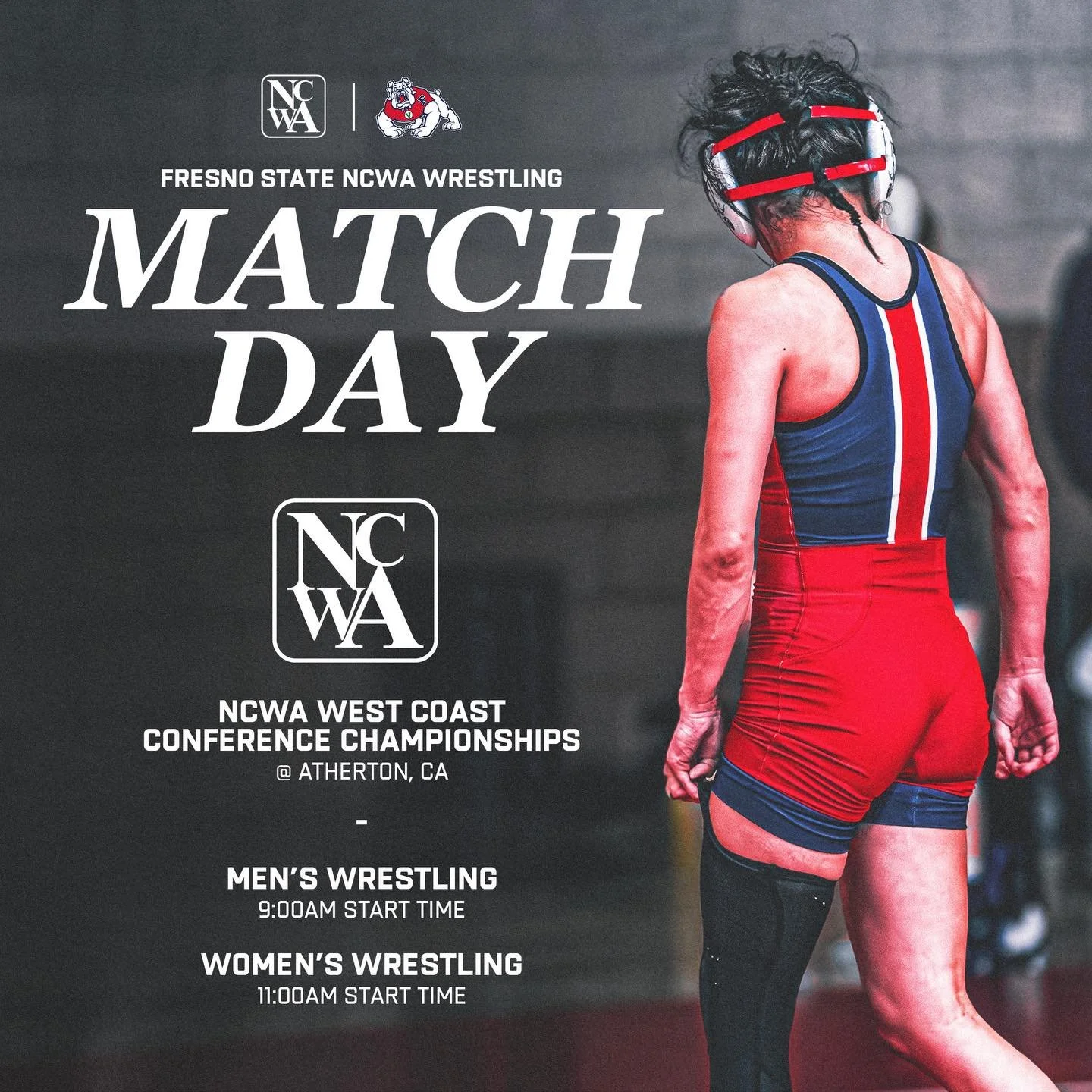 Conference Championships! The Bulldogs are up in Atherton, CA competing at the NCWA West Coast Conference championships hosted by Menlo College!

#NCWA #PostSeason #CollegeWrestling
