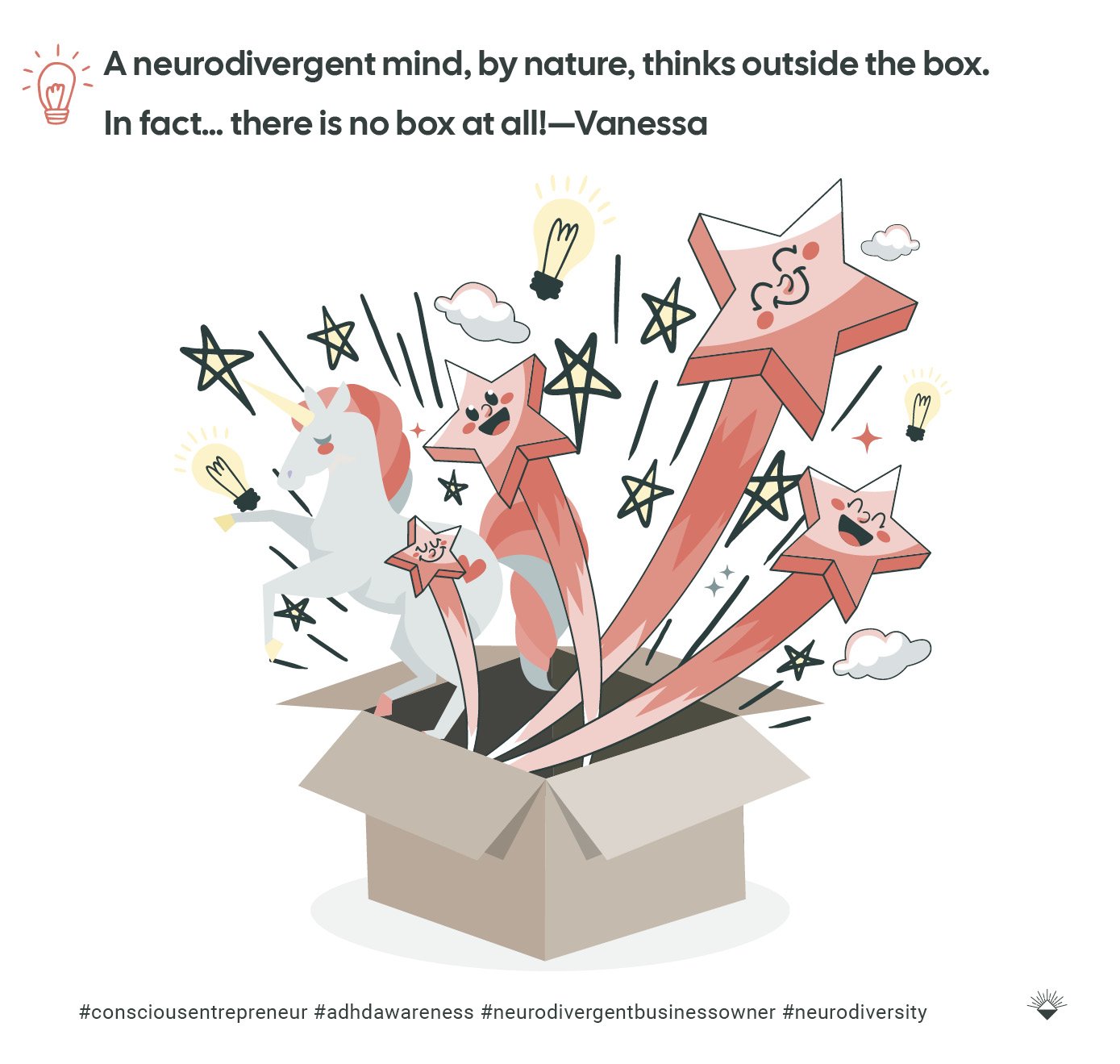neurodivergence in business, think outside the box