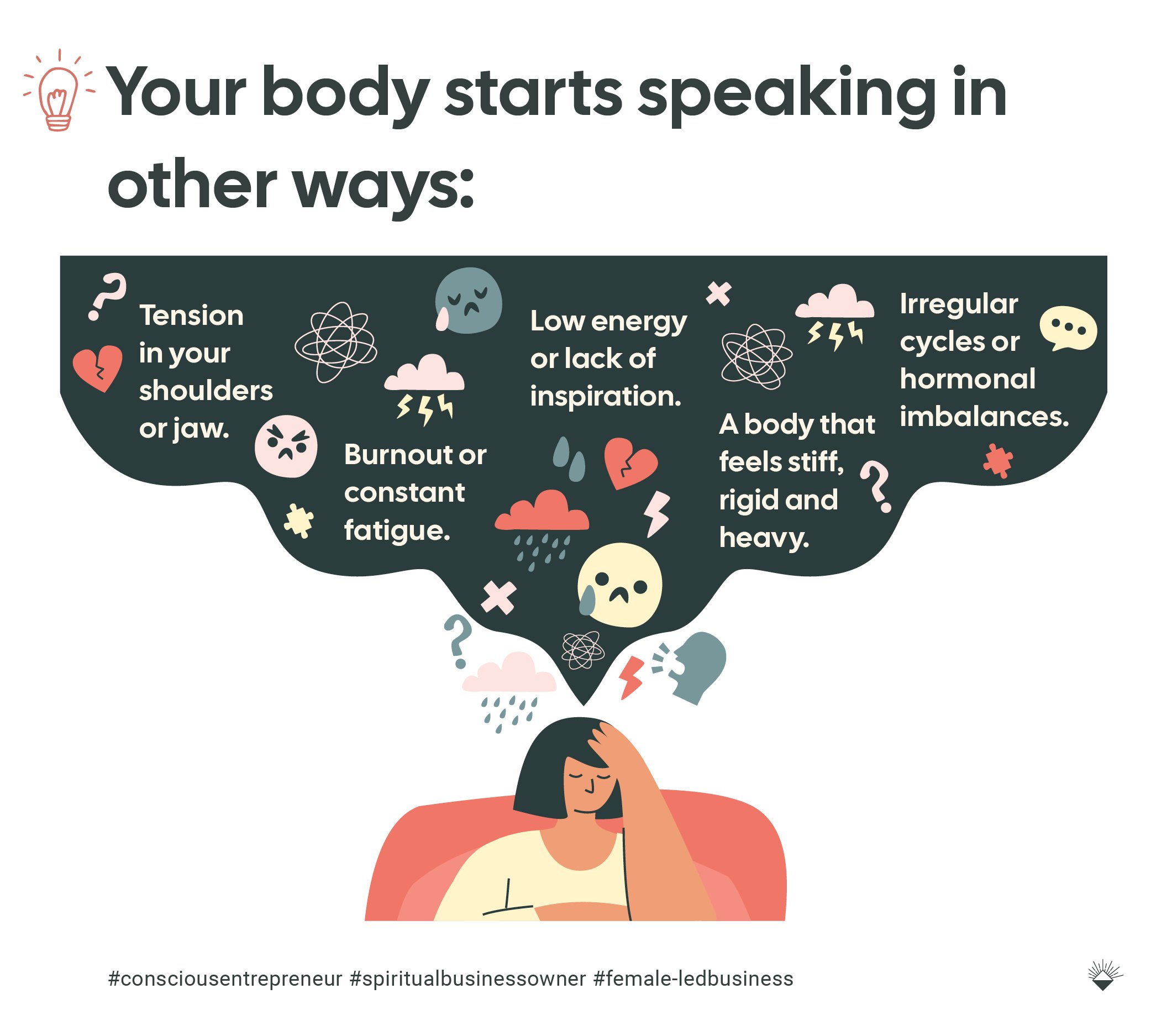 What stress and too much masculine energy feels like for women