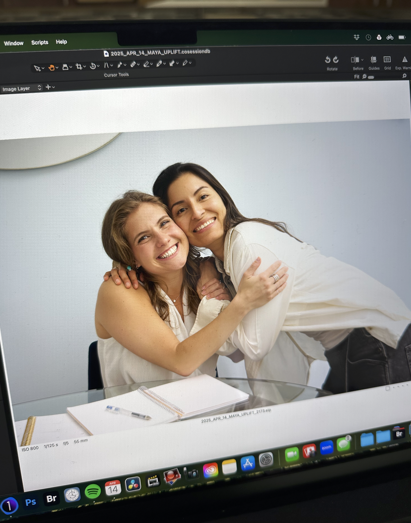 The Light Arts UpLevel photoshoot visual direction