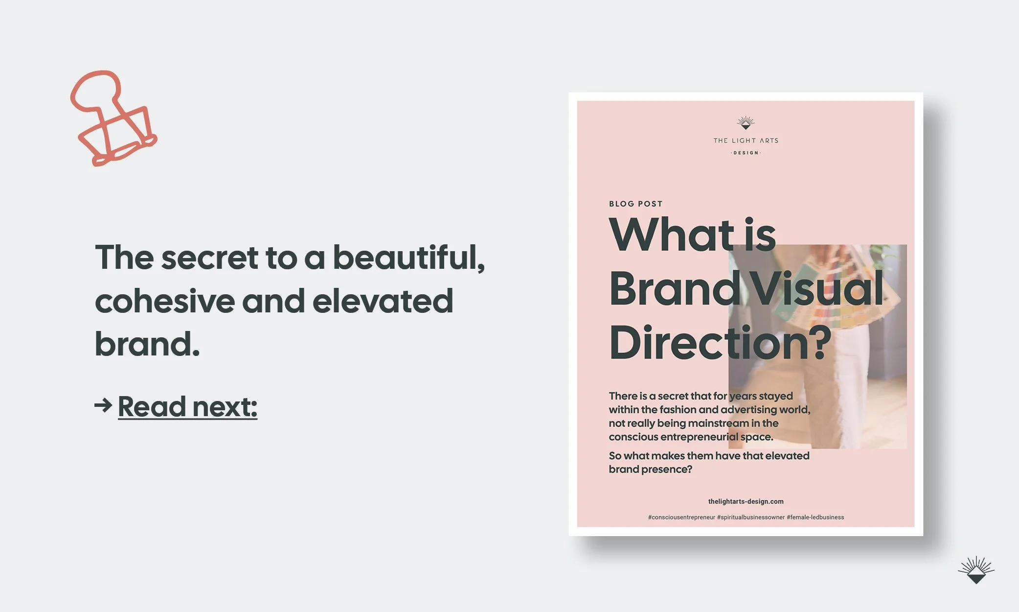 What is brand visual direction?