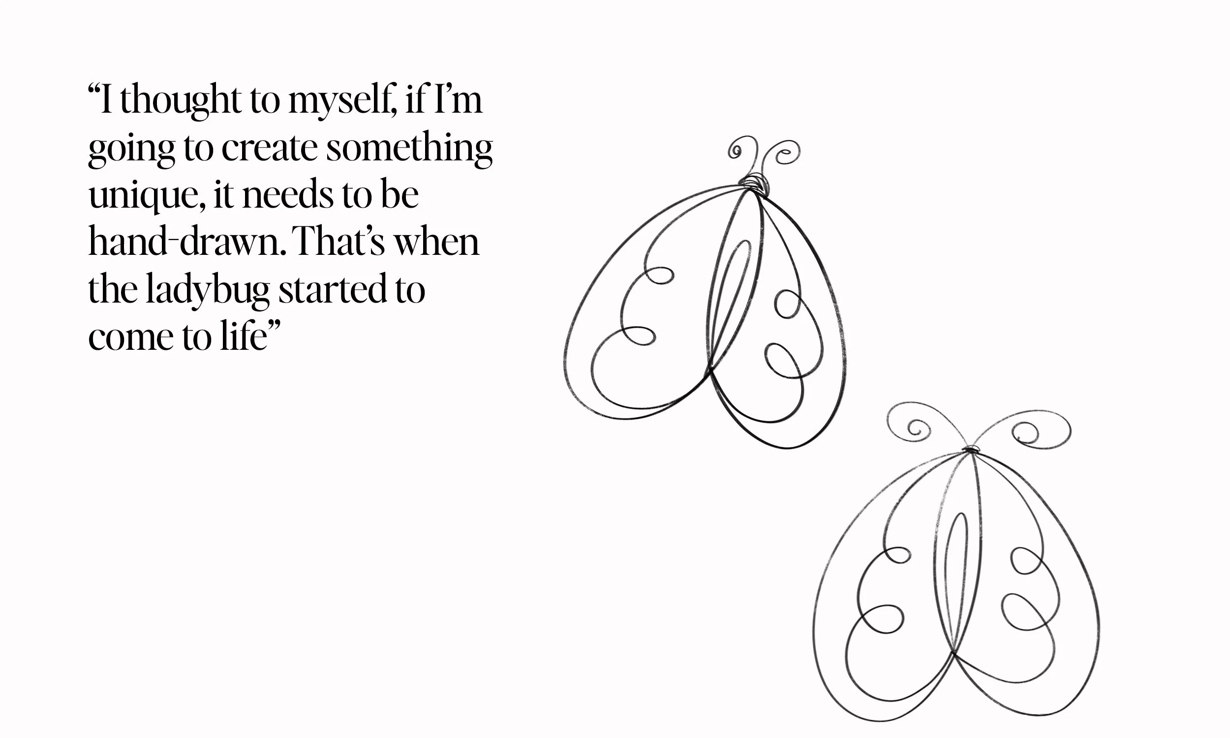 The Light Arts Design ladybug