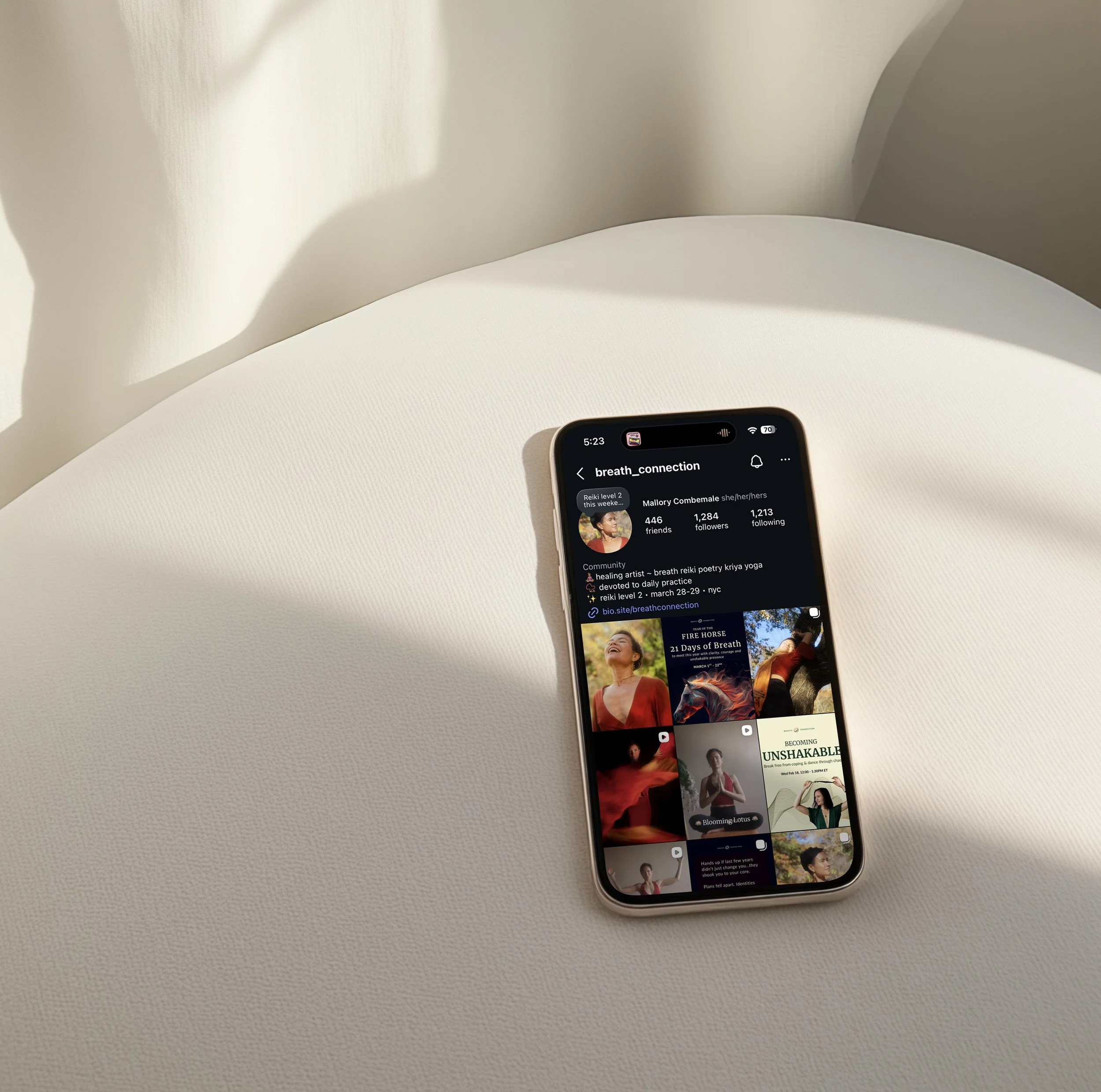 The Light Arts Design Breath Connection case study