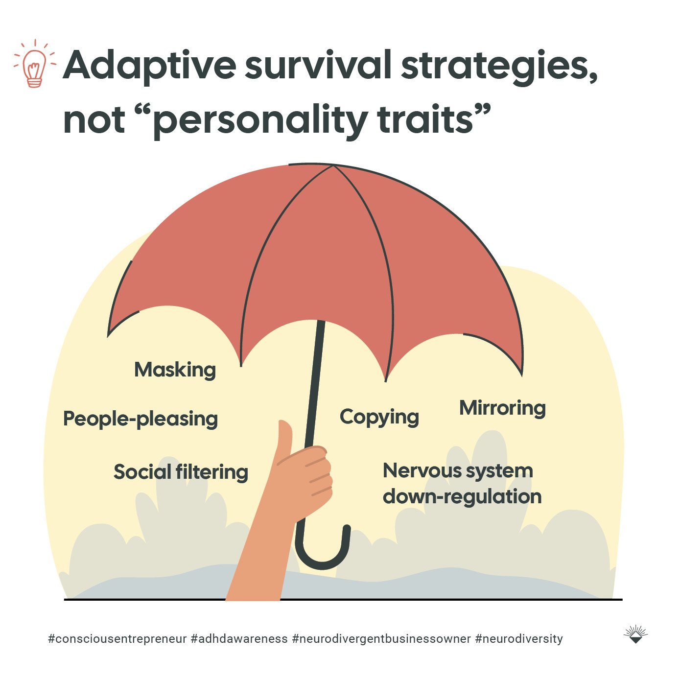 adhd women survival strategies, neurodivergence awakening