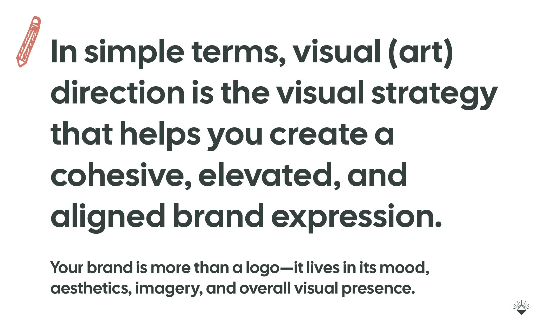 what is brand art direction, brand visual direction