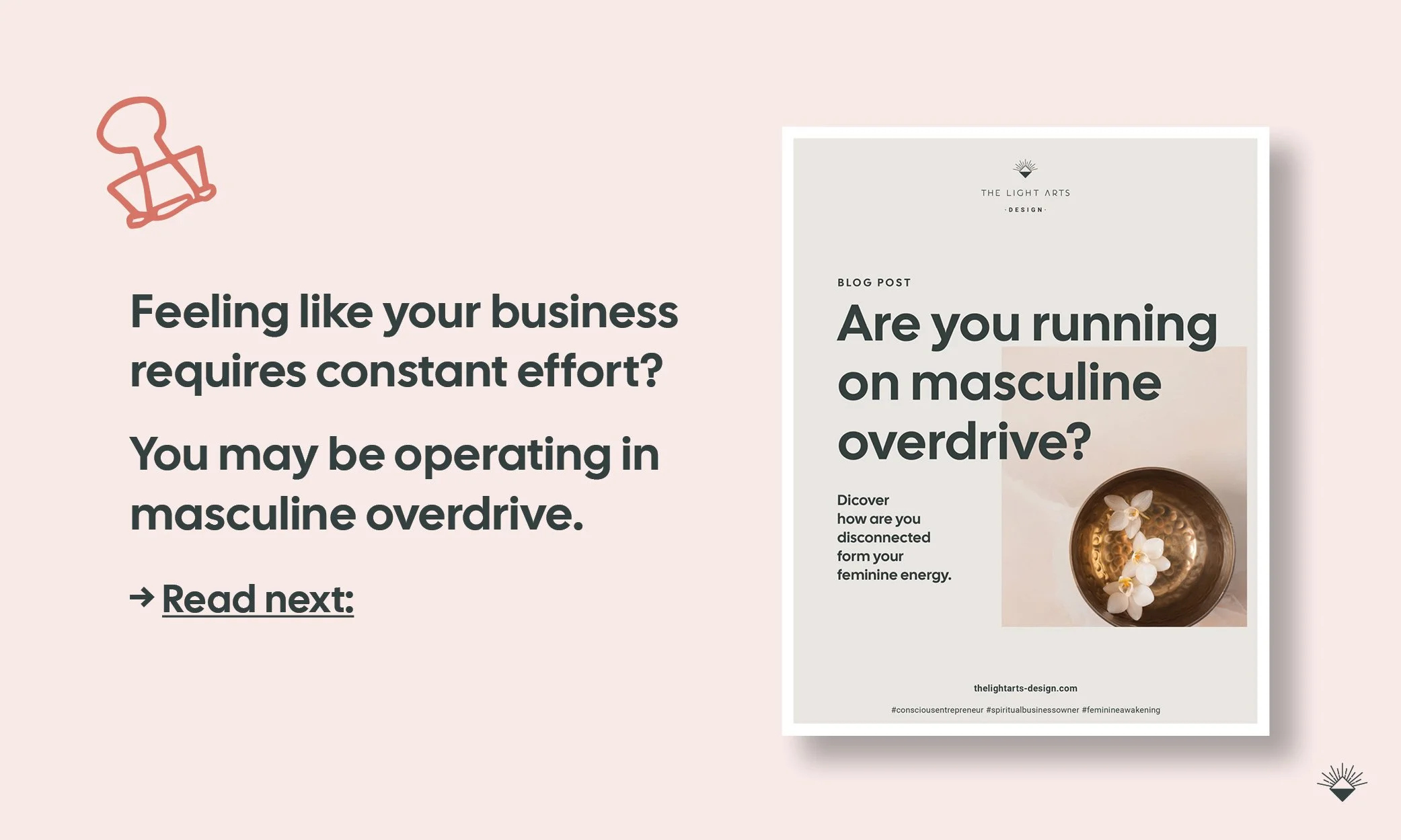 Are you running on masculine overdrive in business?