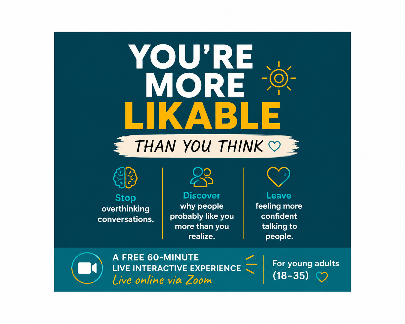 You're More Likable Than You Think | Say Hello First