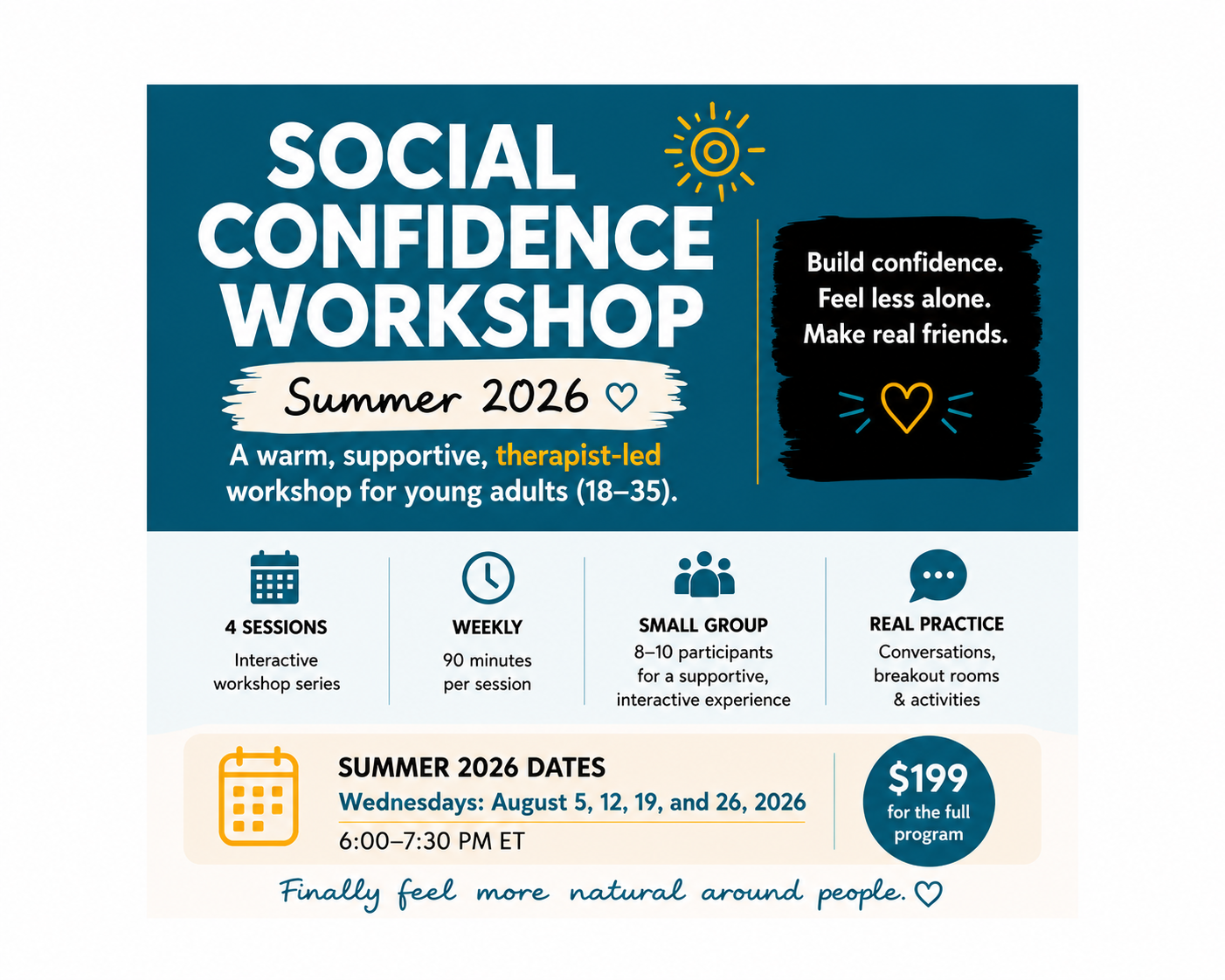 Social Confidence Workshop