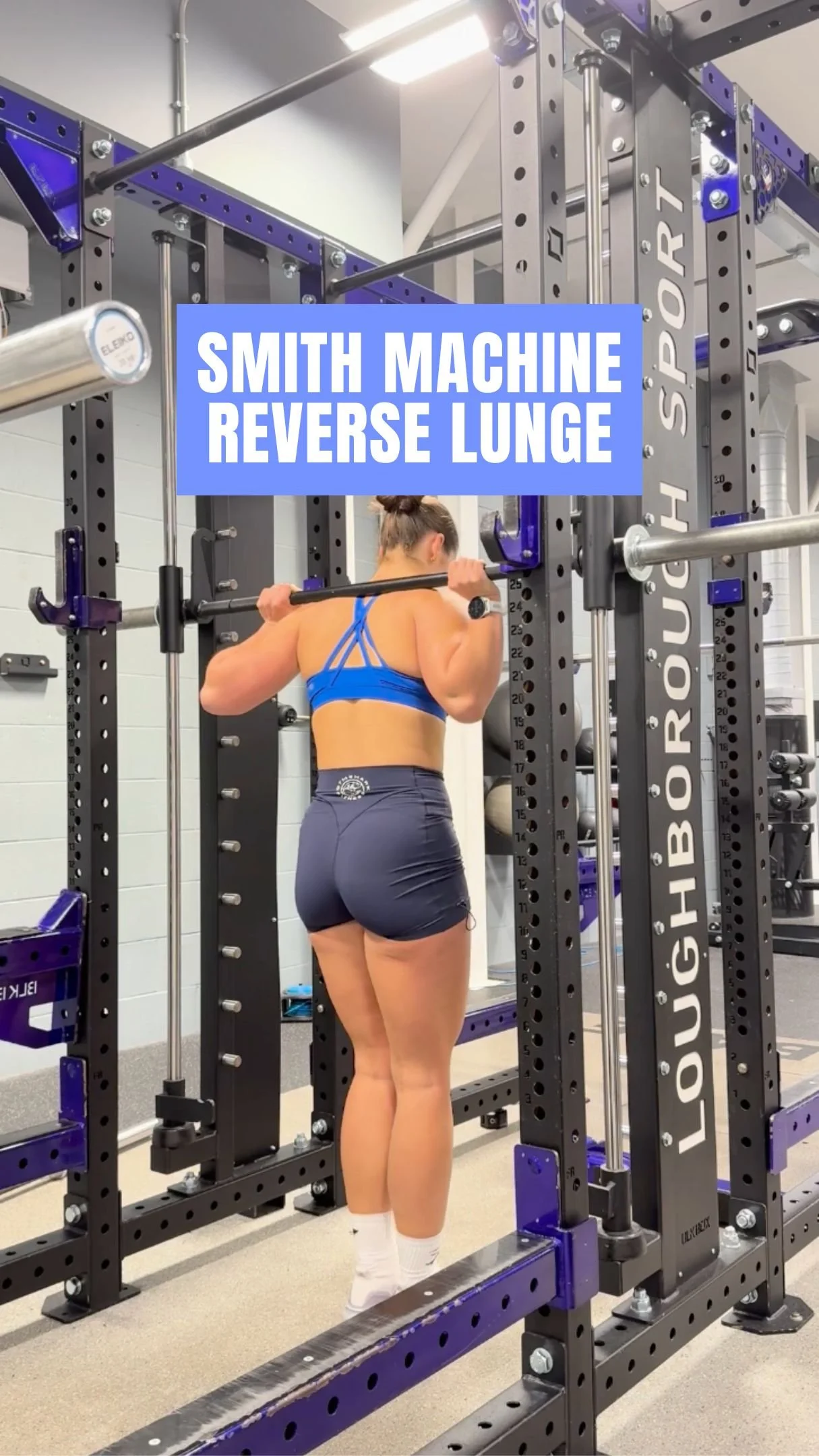 Smith Machine Reverse Lunge