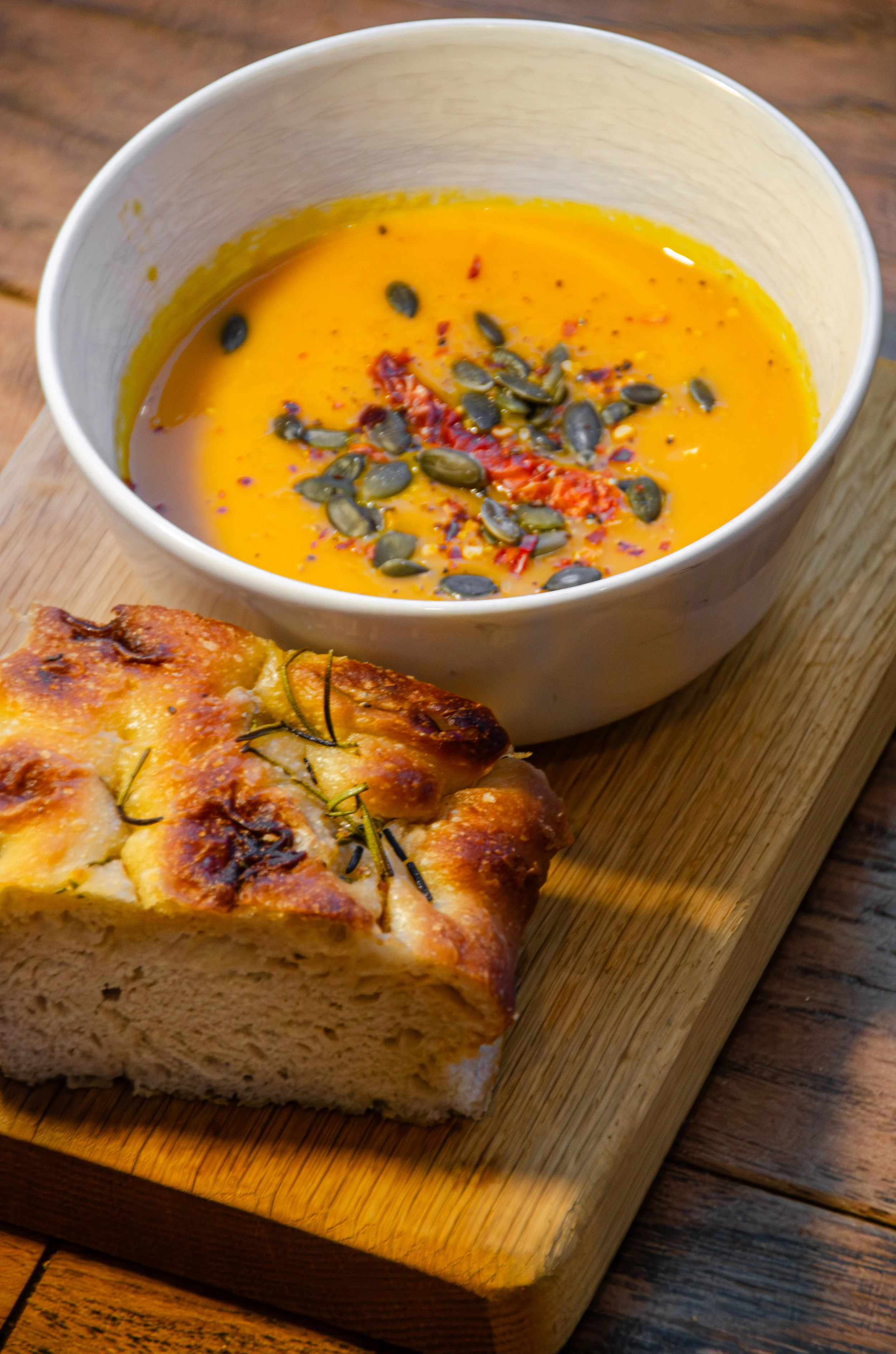 Spicy Butternut Squash Soup