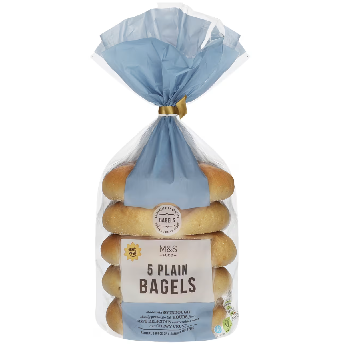 M&amp;S Plain White Bagels