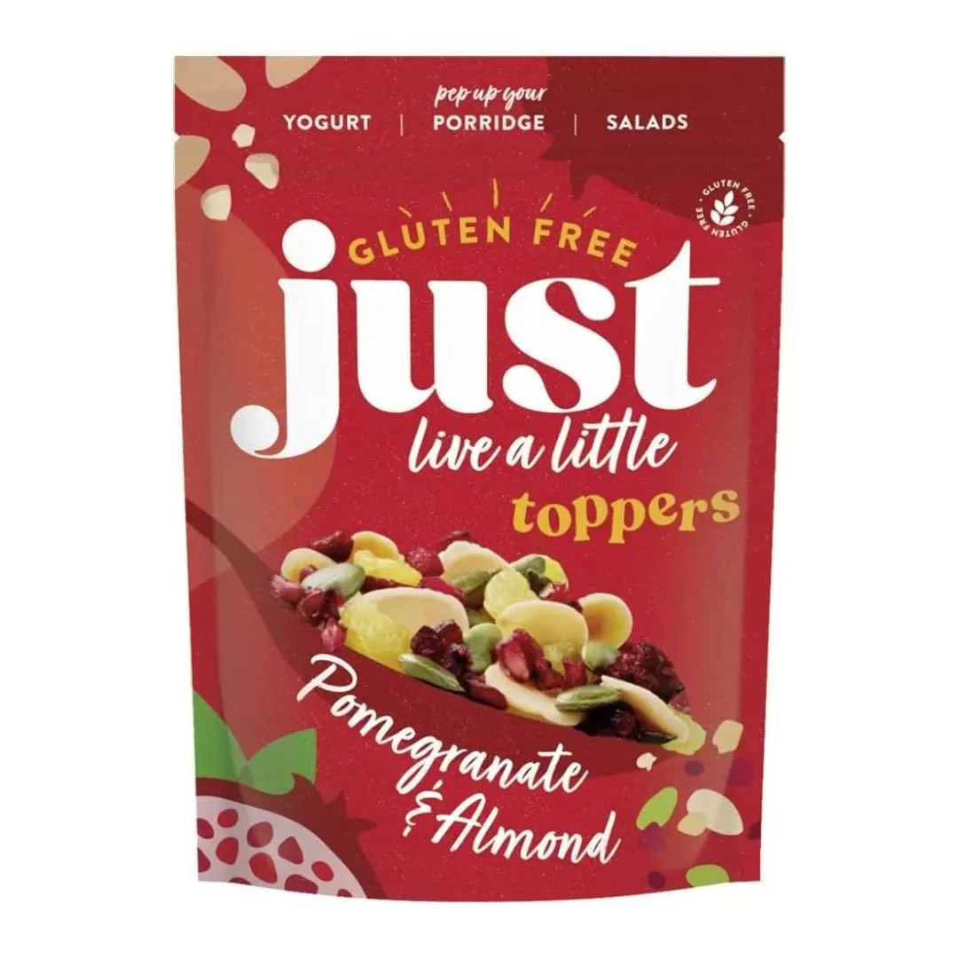 Just Live a Little Pomegranate and Almond Topper