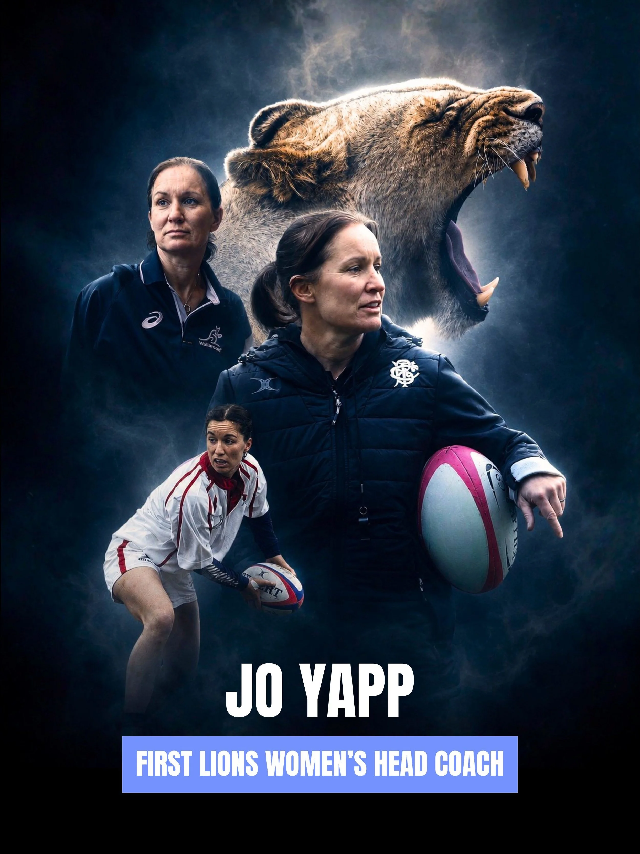 Jo Yapp making history - we&rsquo;re incredibly excited, but not surprised!

When you look back at Jo&rsquo;s coaching journey, becoming the first ever Women&rsquo;s Lions Head Coach feels like the obvious next step. 

It&rsquo;s so great to see her 