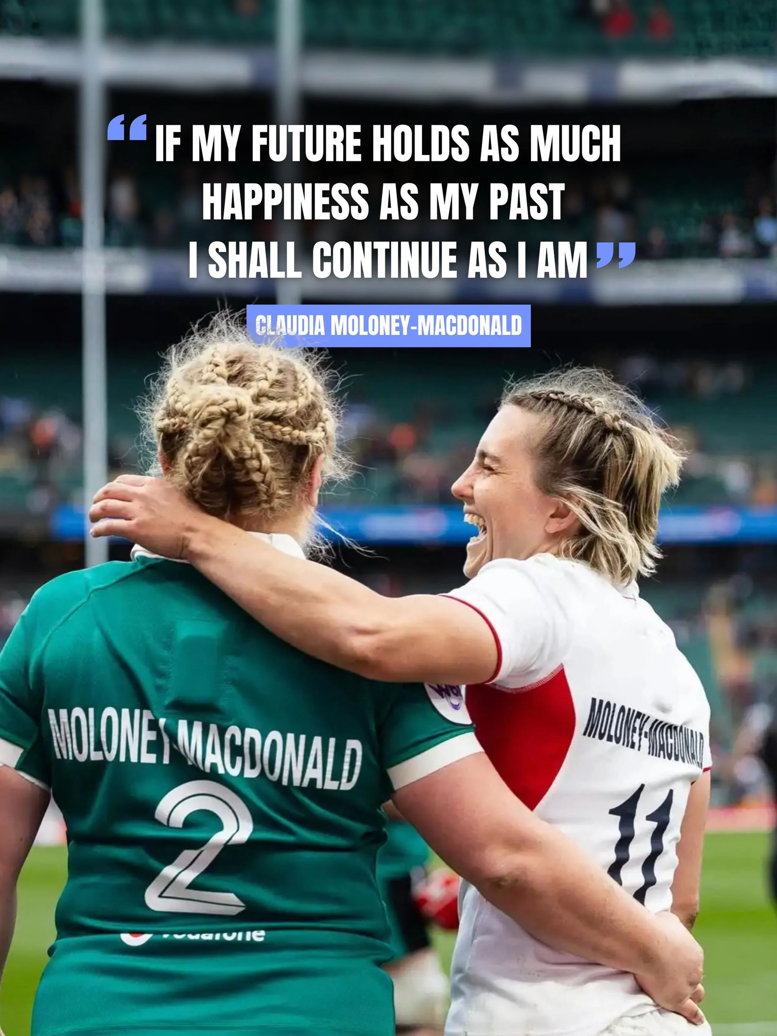 Words to live by 🙌 

We have the utmost admiration for @claud_macdonald and for her response to the disgusting and unacceptable letter she was sent.

Wishing Claudia and @cliodhna_moloney so much love and happiness for their future together ❤️