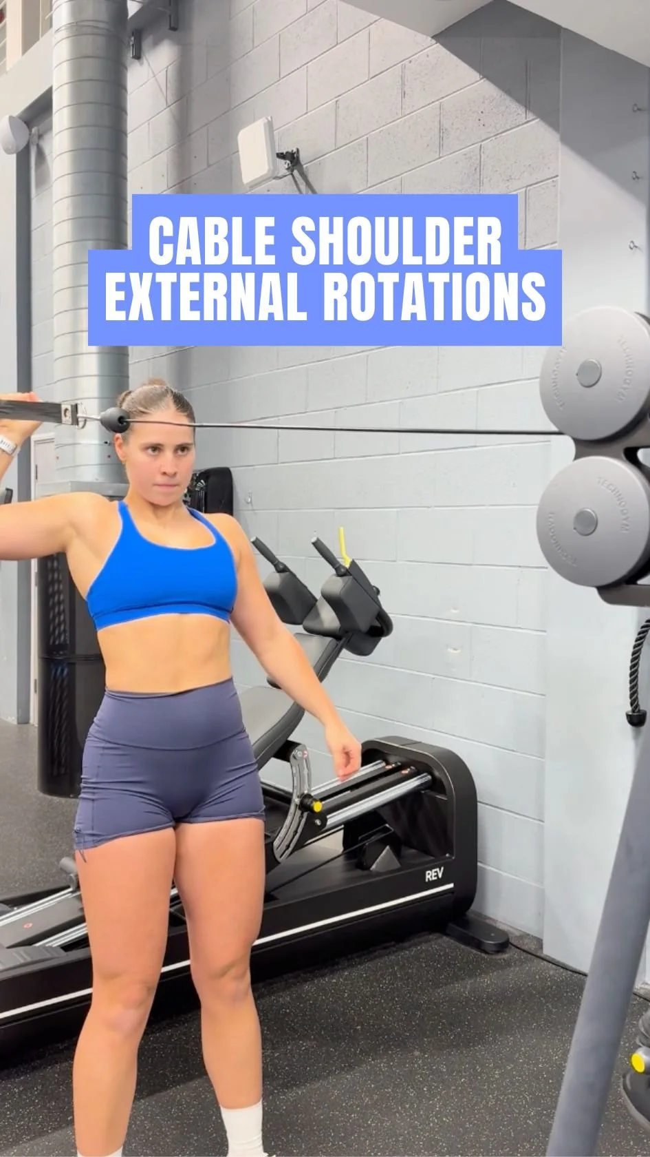 Cable Shoulder External Rotations