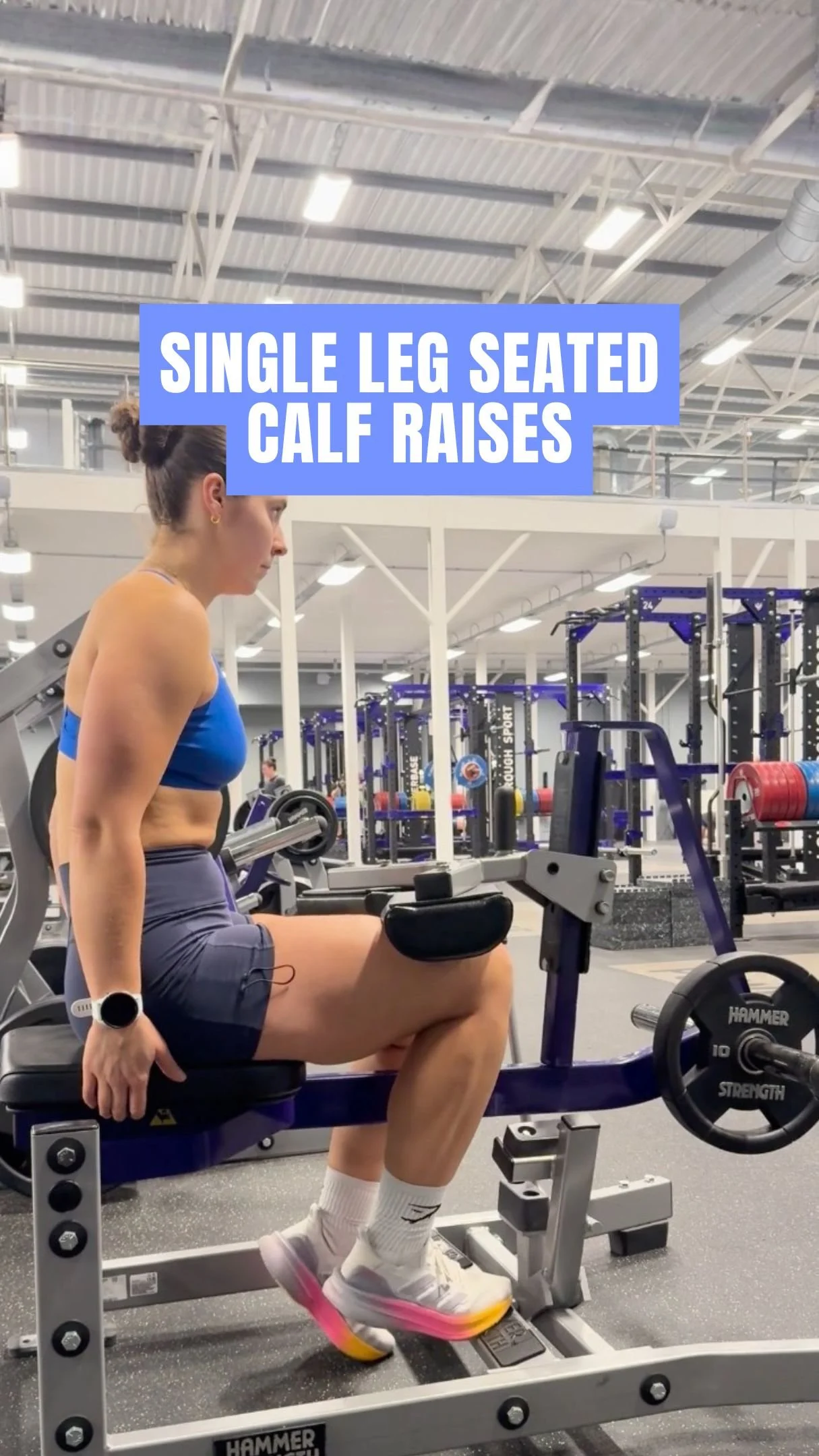 Single Leg Seated Calf Raises
