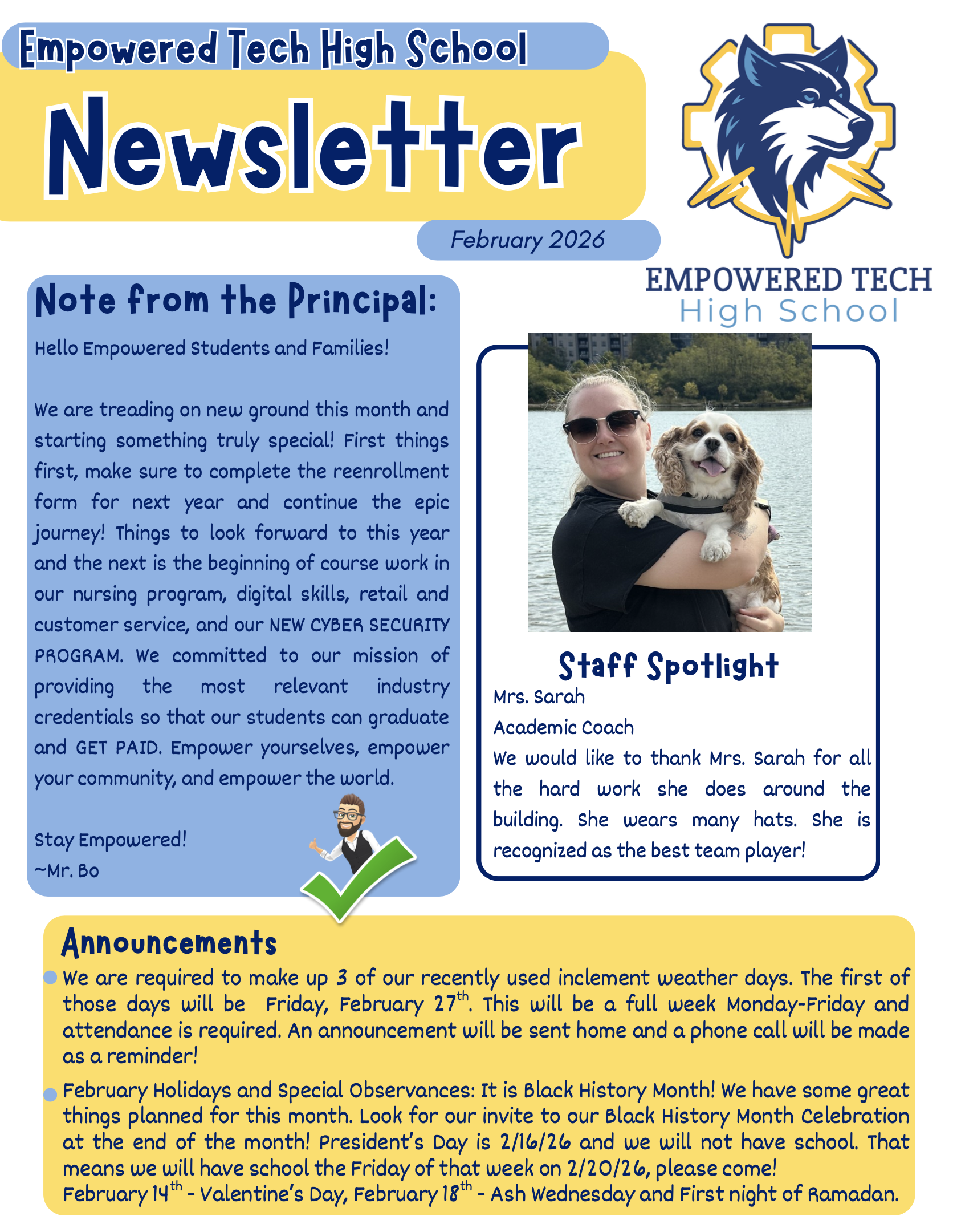 Newsletter - February 2026