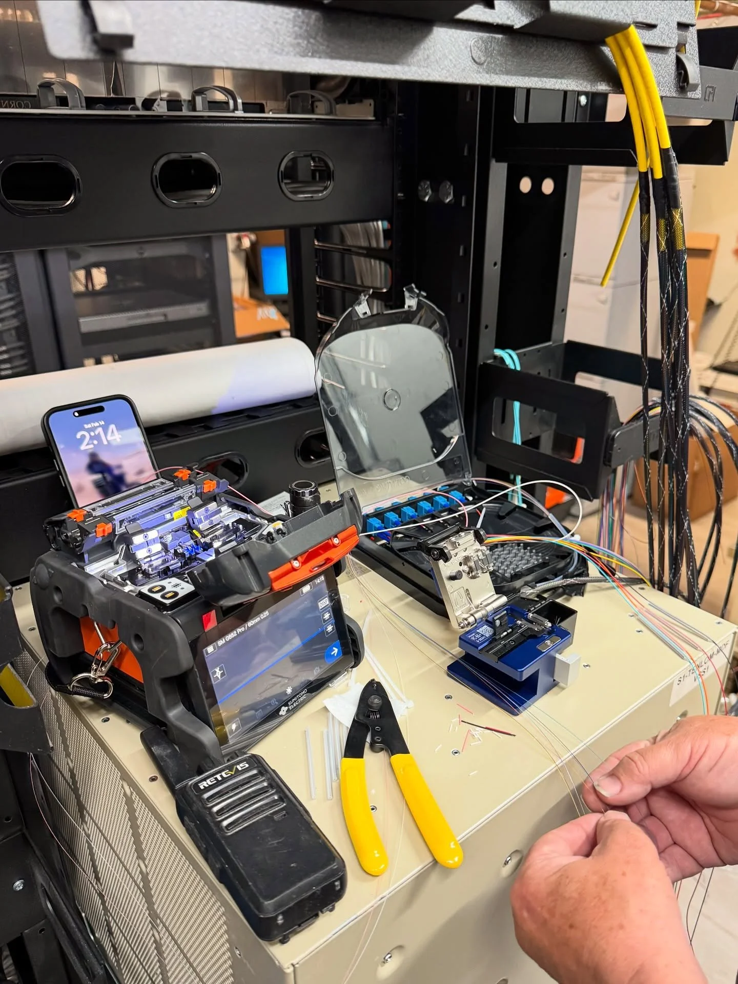 Fiber splicing isn&rsquo;t just a task &mdash; it&rsquo;s a craft. With the right tools in hand and the right expertise behind every cut, we create stronger networks and reliable performance every time.

Contact LINTRIX
📞 (714) 610-7990
📧 sales@lin