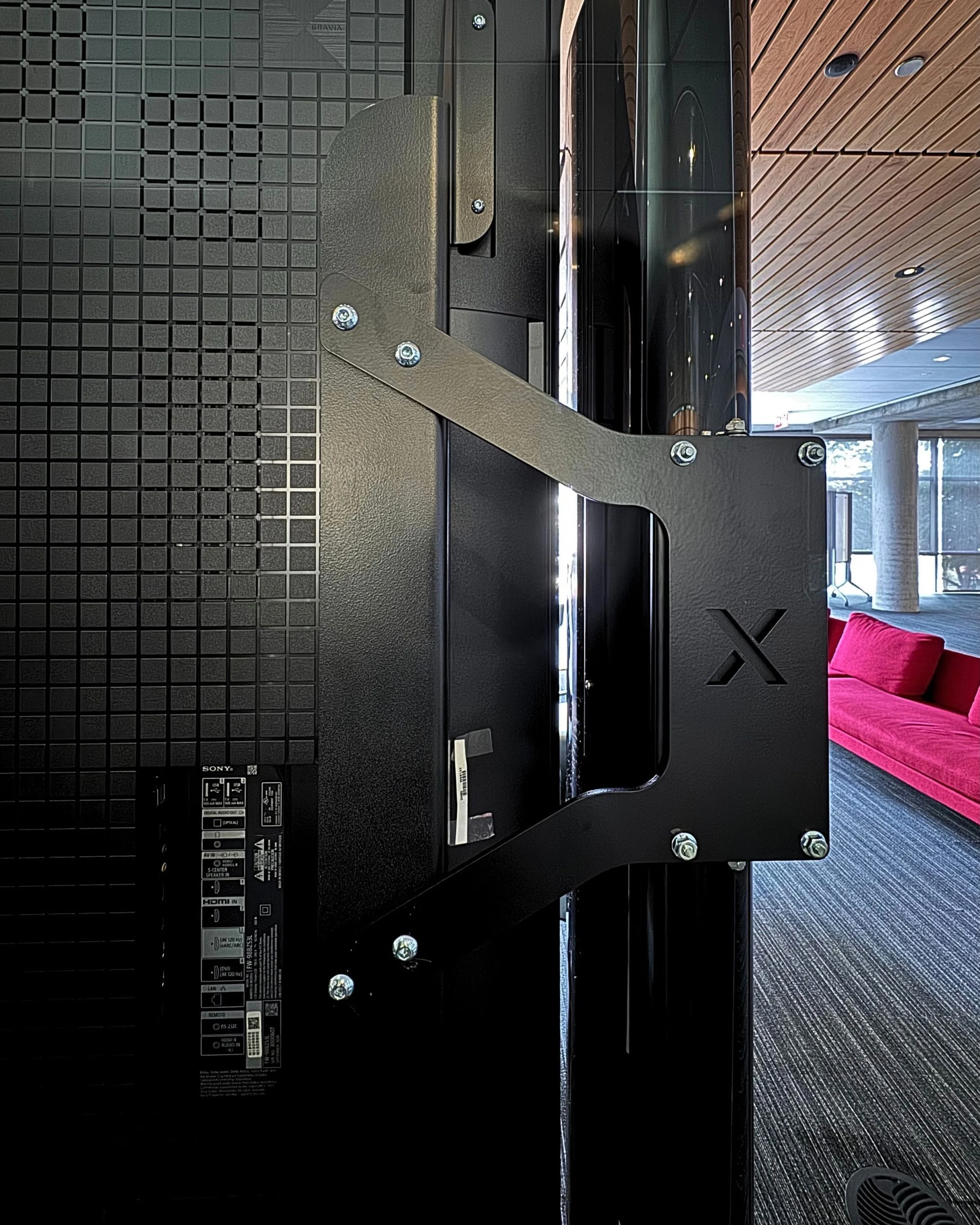 We specialize in custom electrical solutions, engineered to fit your company&rsquo;s specific needs. For this project, the LINTRIX team designed and installed custom speaker mounting brackets for a seamless and reliable audio setup.

Do you have a un