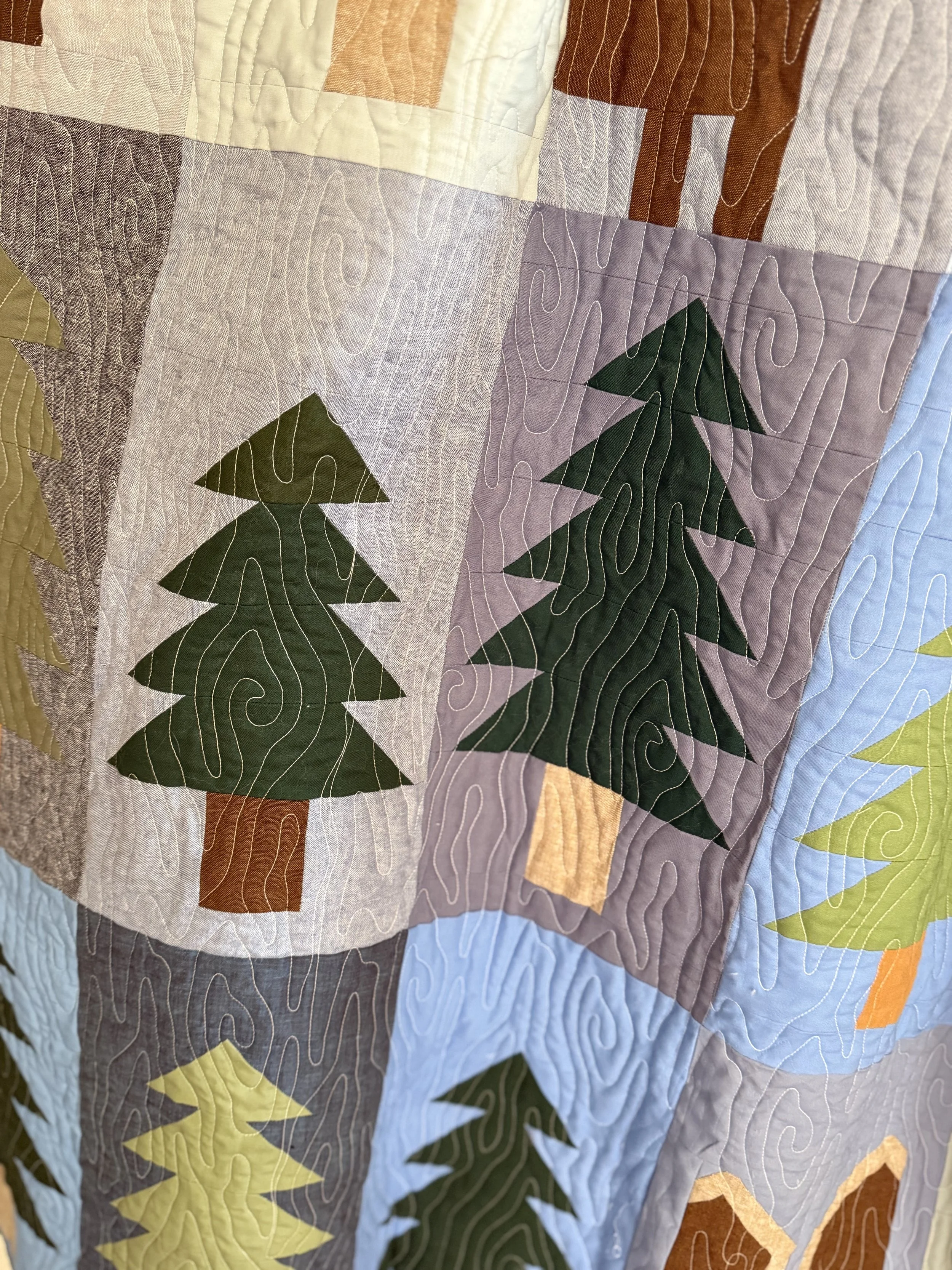 Pantograph: Wood Grain (Jessica Schick/Urban Elementz); Pattern: Lookout (Elizabeth Hartman)