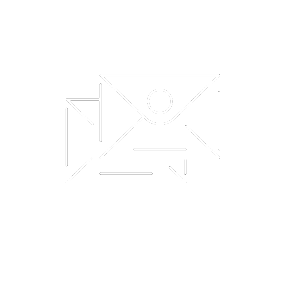 Black and white illustration of a camera with a person looking through the viewfinder.