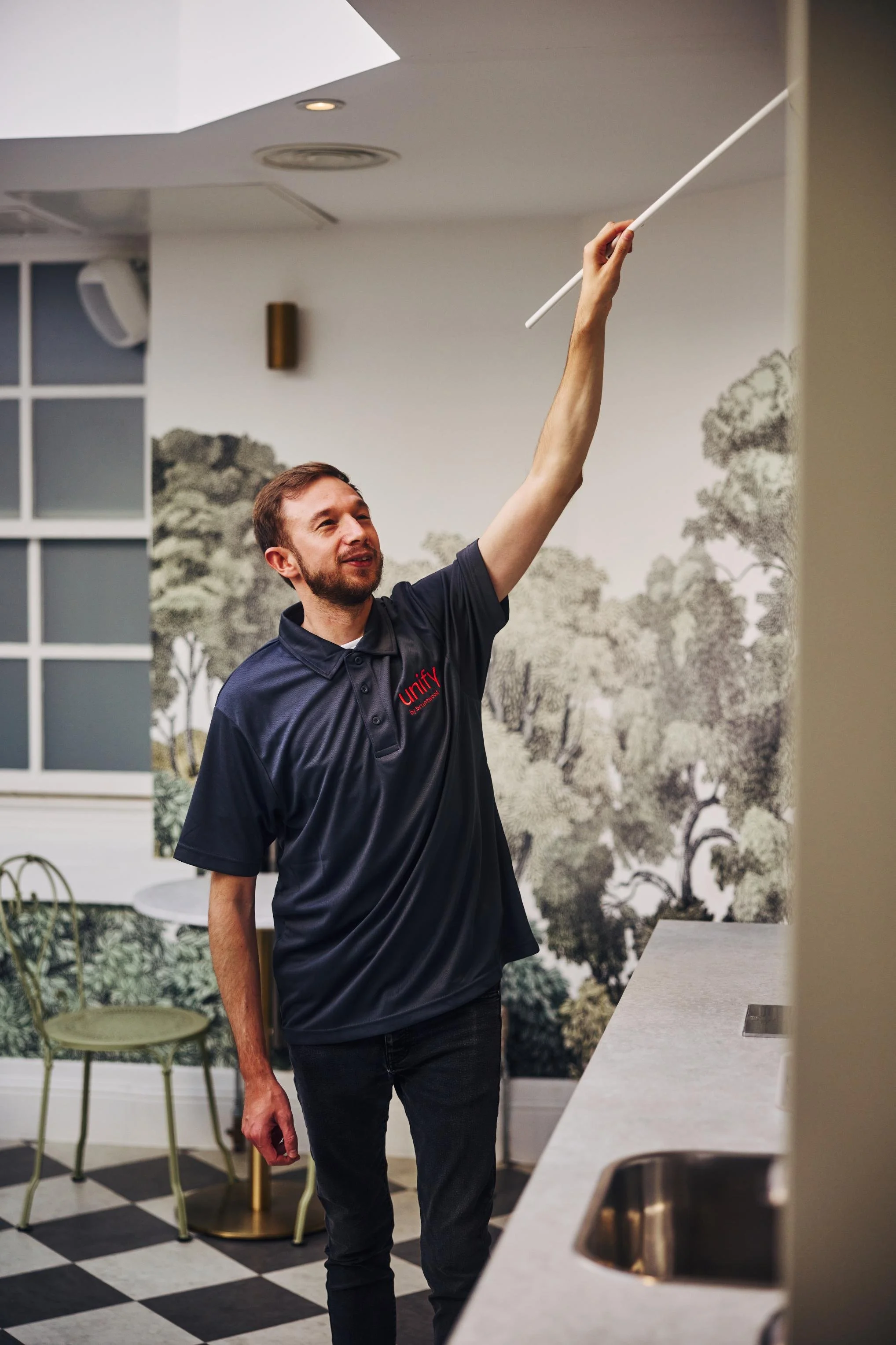 Unify team member dusting